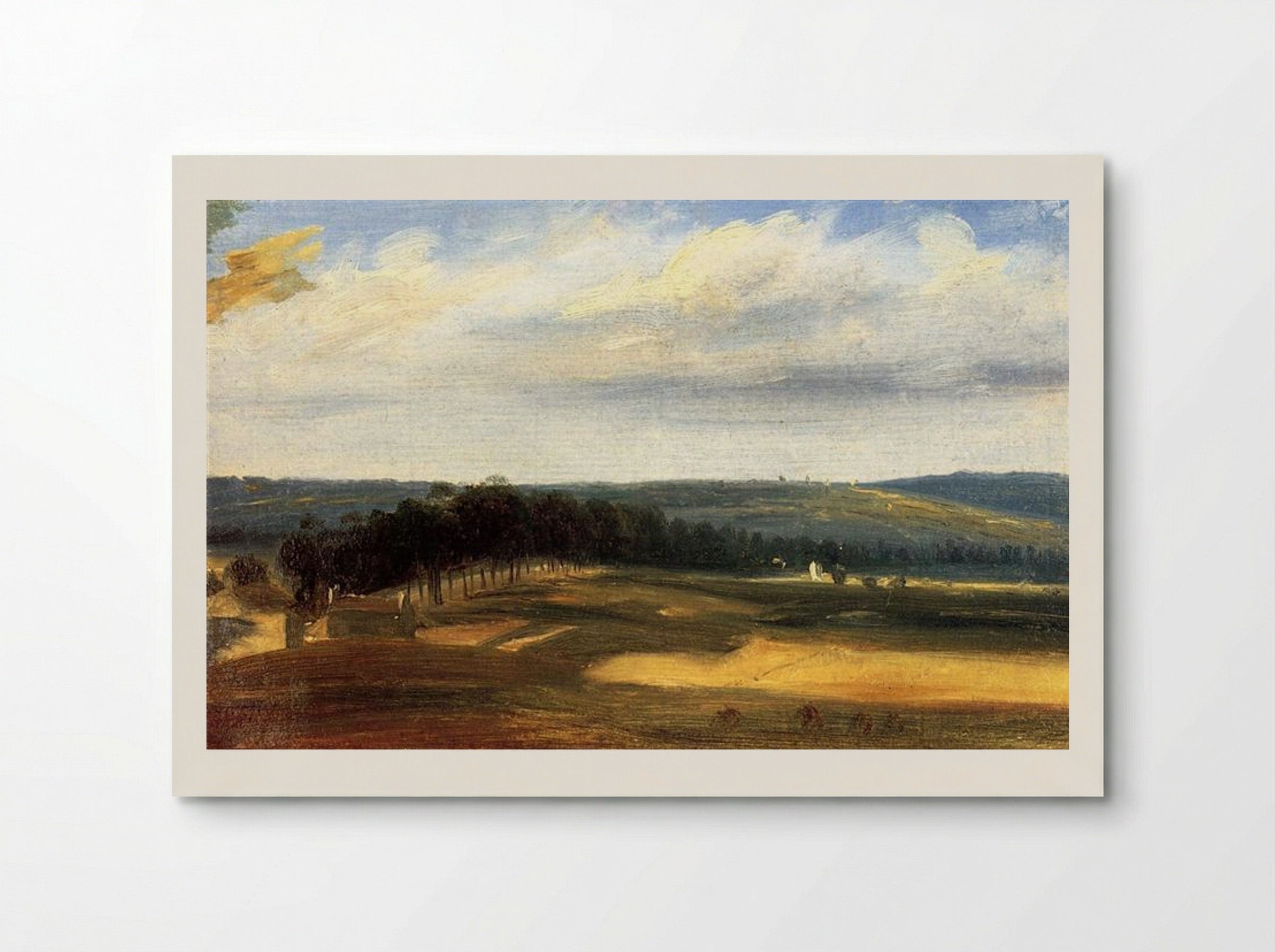 The Valley of the Bièvre near Paris - Théodore Rousseau - Poster