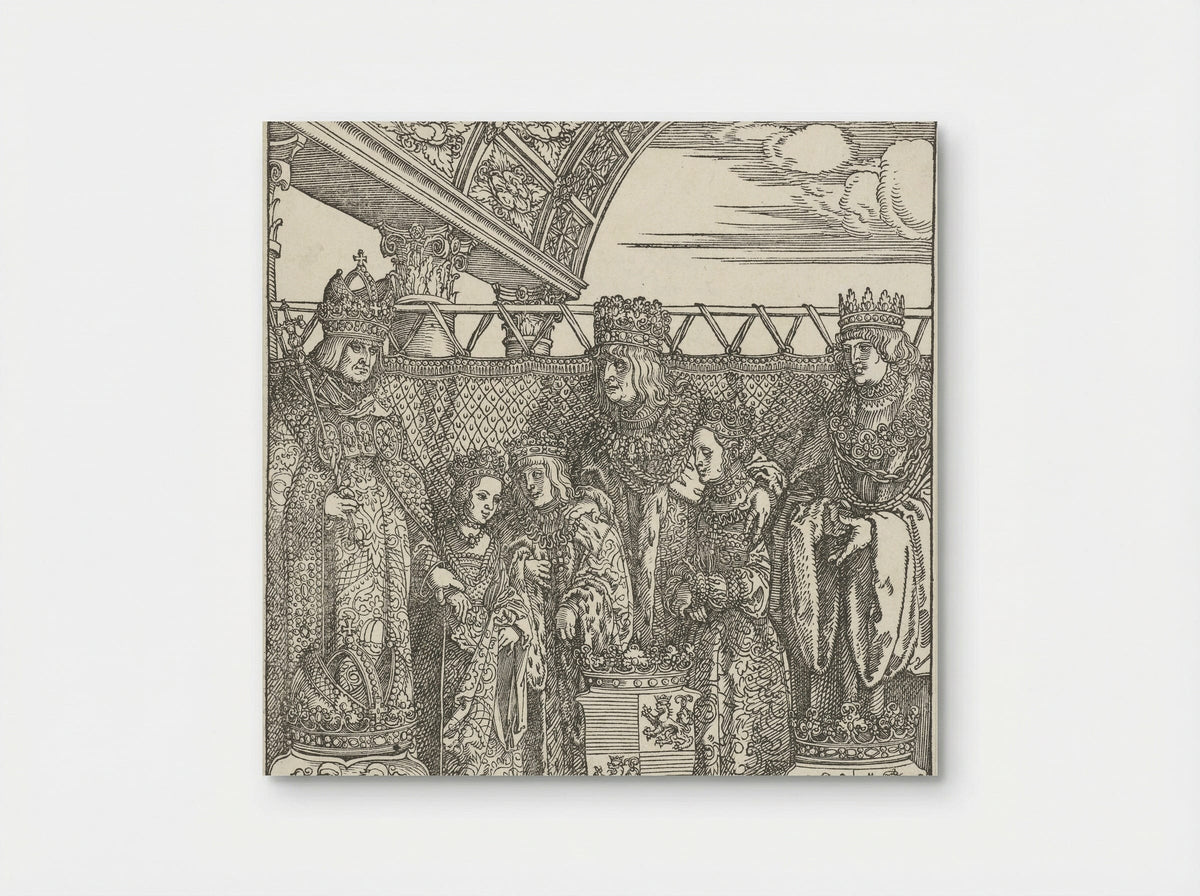 The Vienna Double Wedding - Albrecht Dürer - Poster