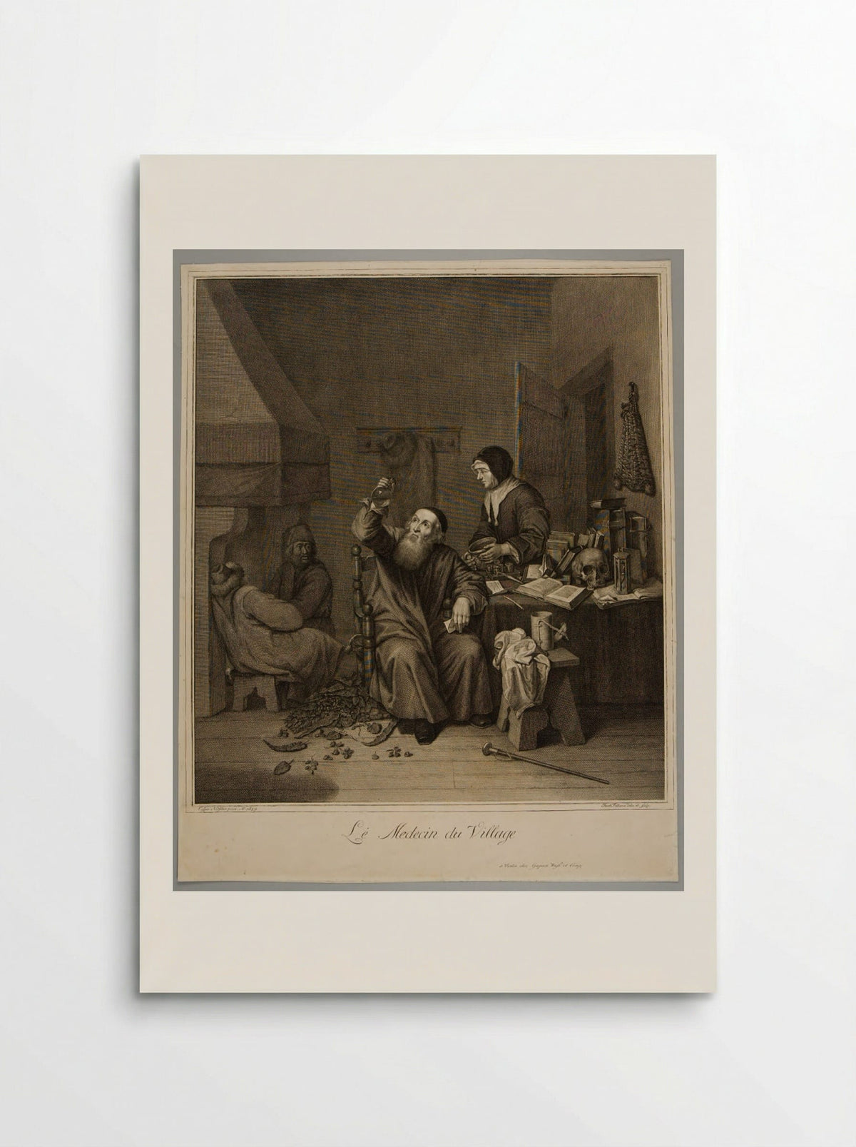 The Village Doctor - Jakob Folkema - Poster