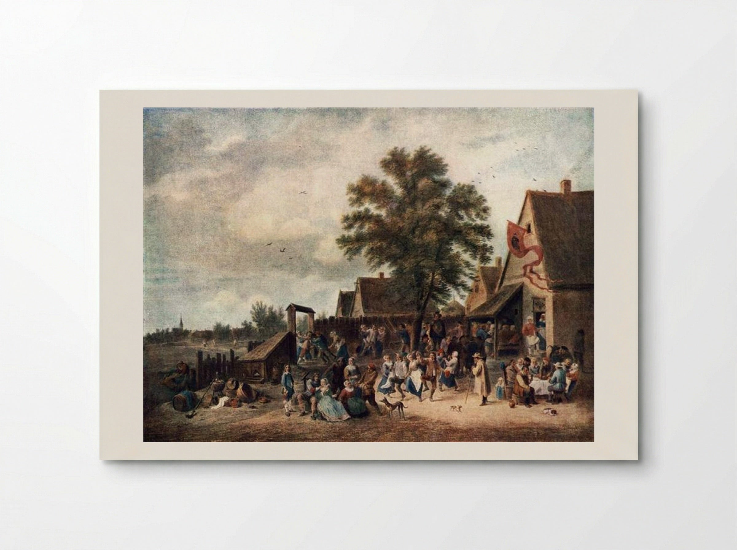 The Village Feast - David Teniers the Younger - Poster