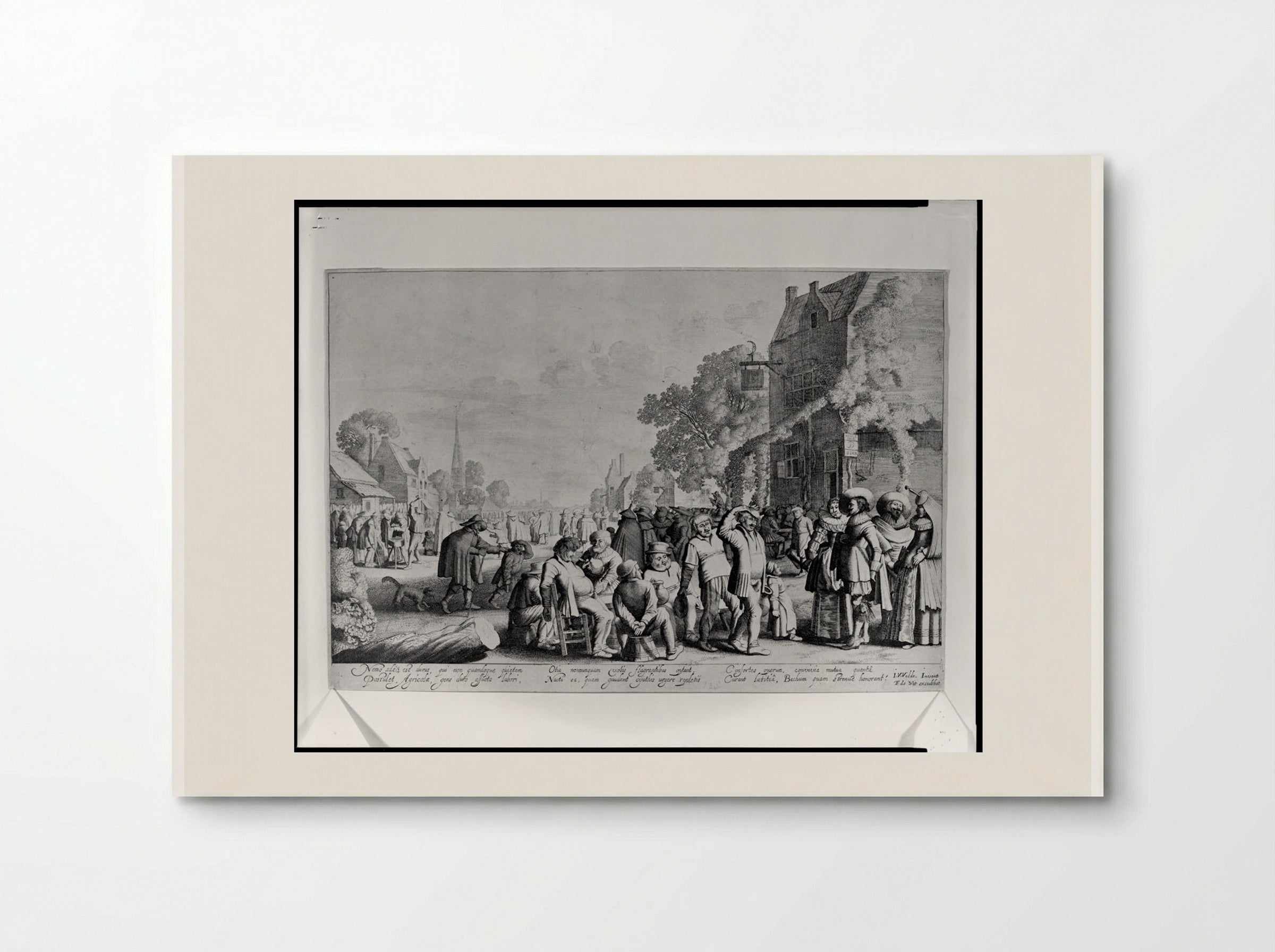 The Village Festival - Jan van de Velde II - Poster