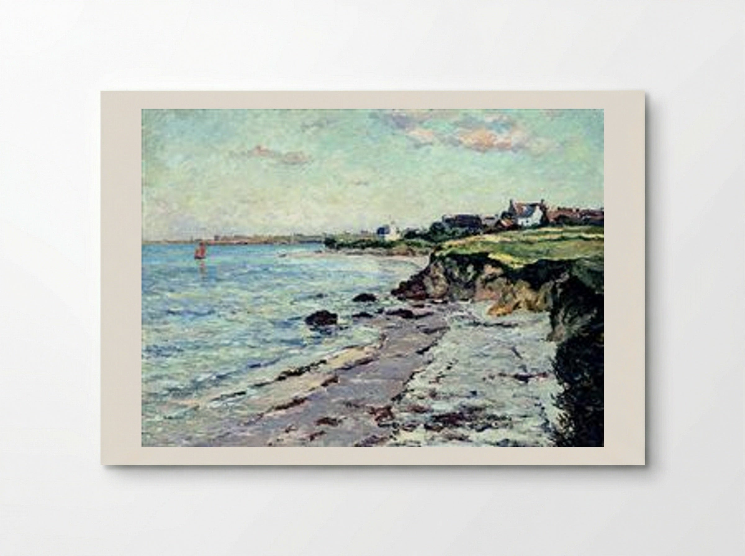 The Village of Kerhostin - Maxime Maufra - Poster