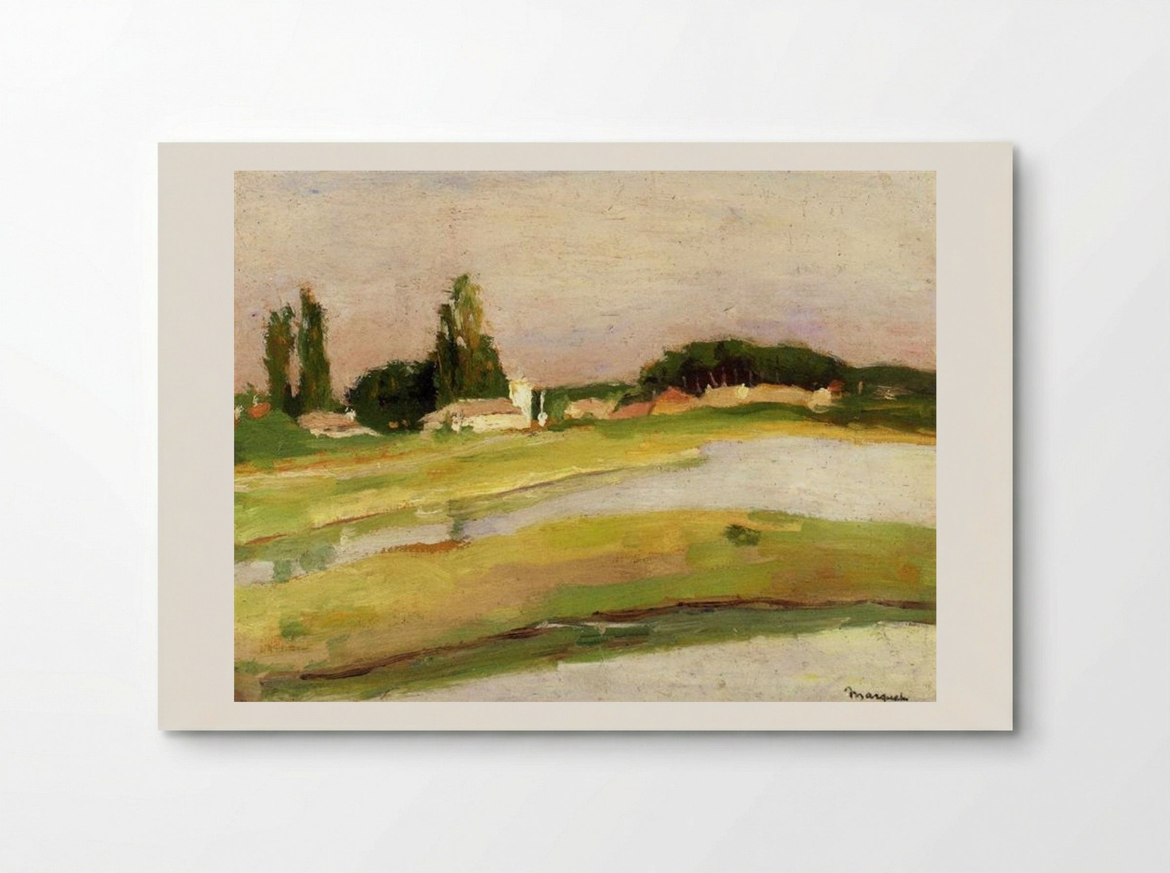 The Village of Vosges - Albert Marquet - Poster