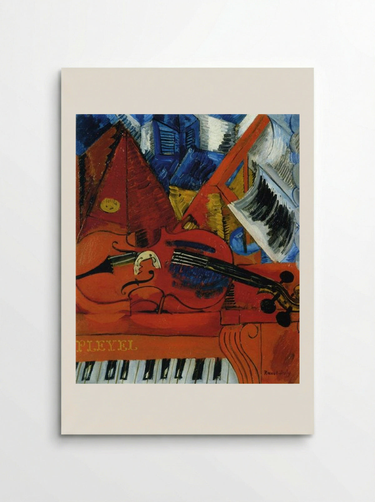 The Violin - Raoul Dufy - Poster