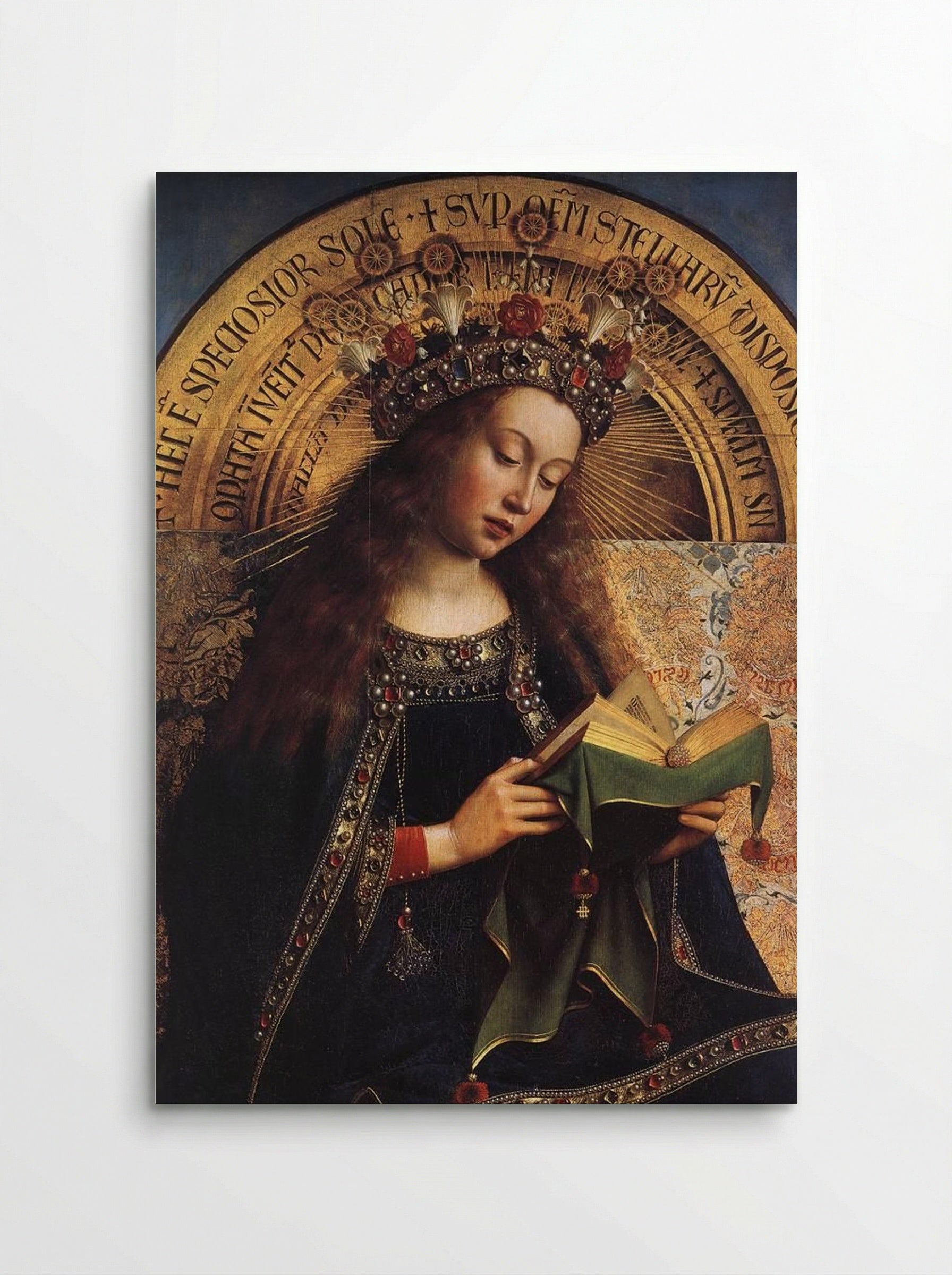 The Virgin Mary - Jan van Eyck - Poster