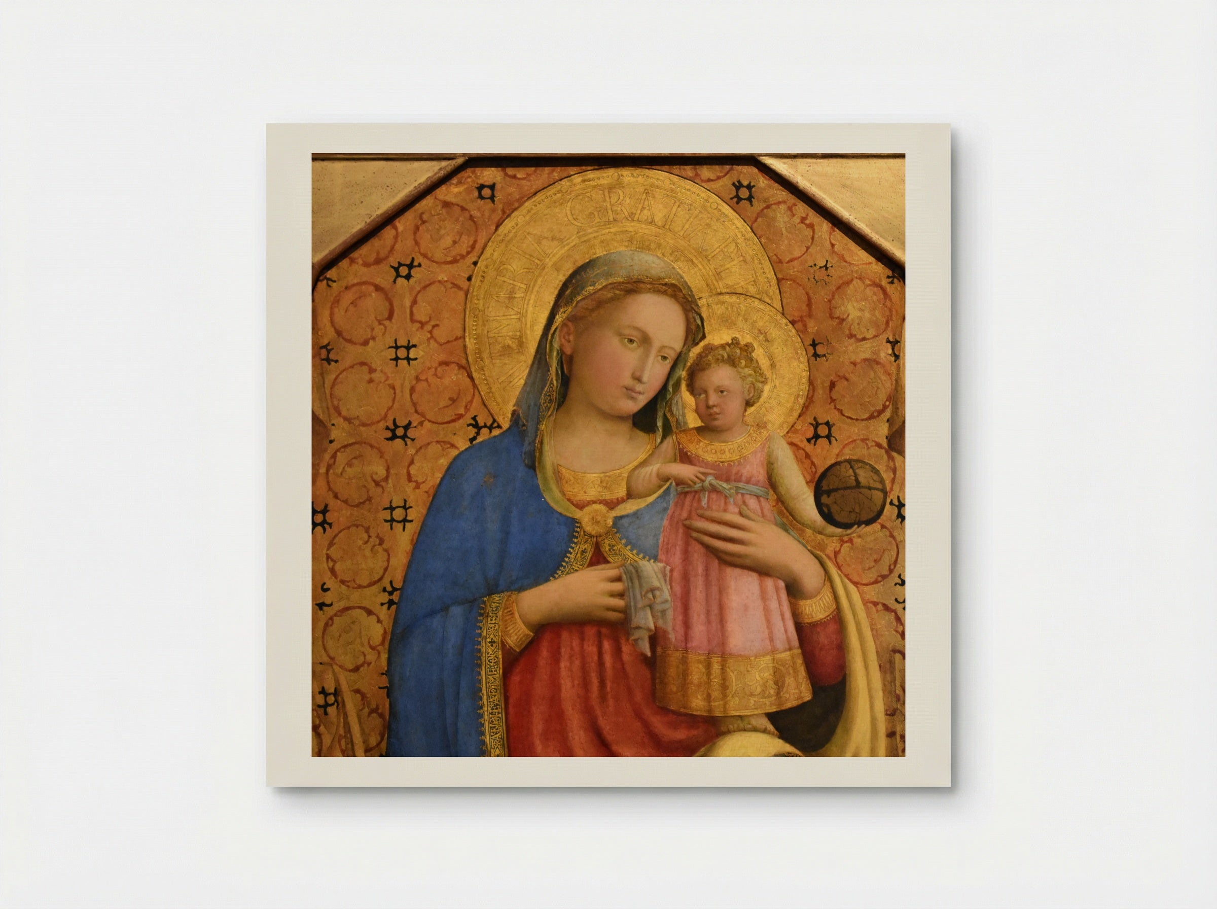 The Virgin and Child - Fra Angelico - Poster