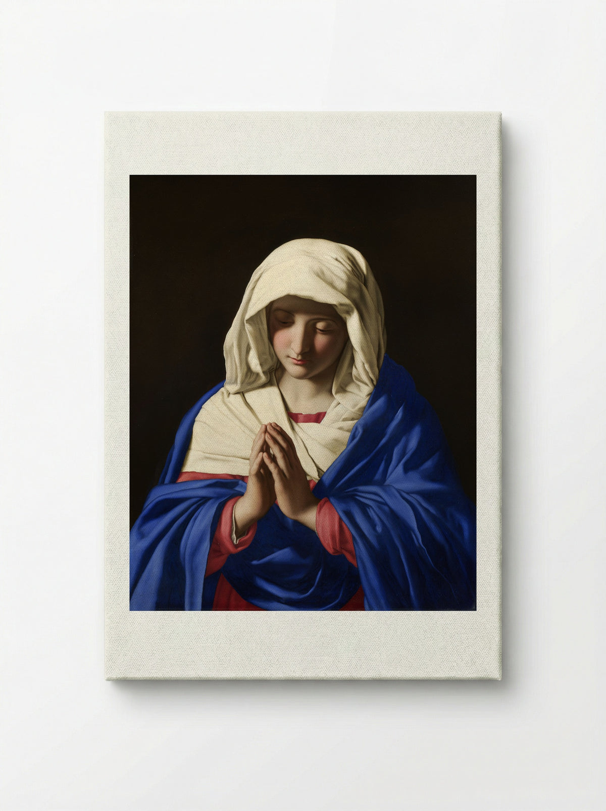 The Virgin in Prayer - Sassoferrato - Canvas