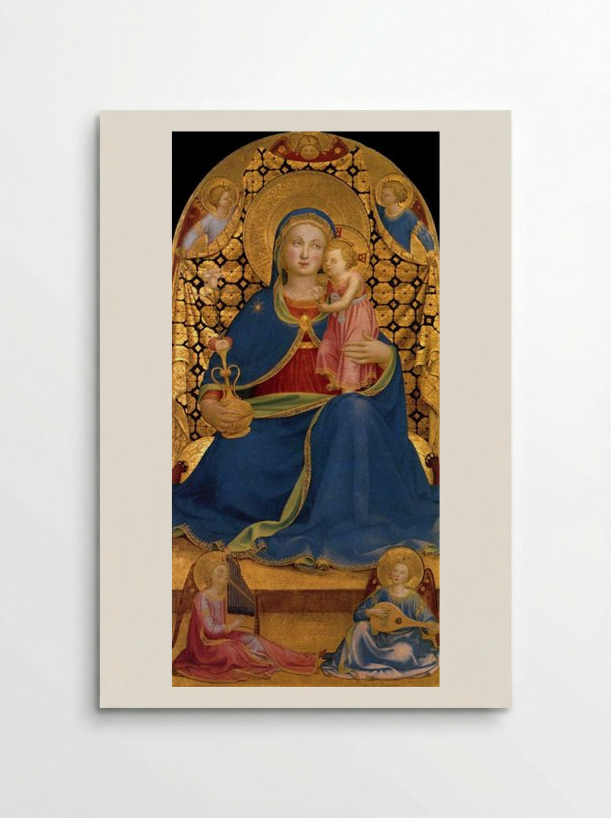 The Virgin of Humility - Fra Angelico - Poster