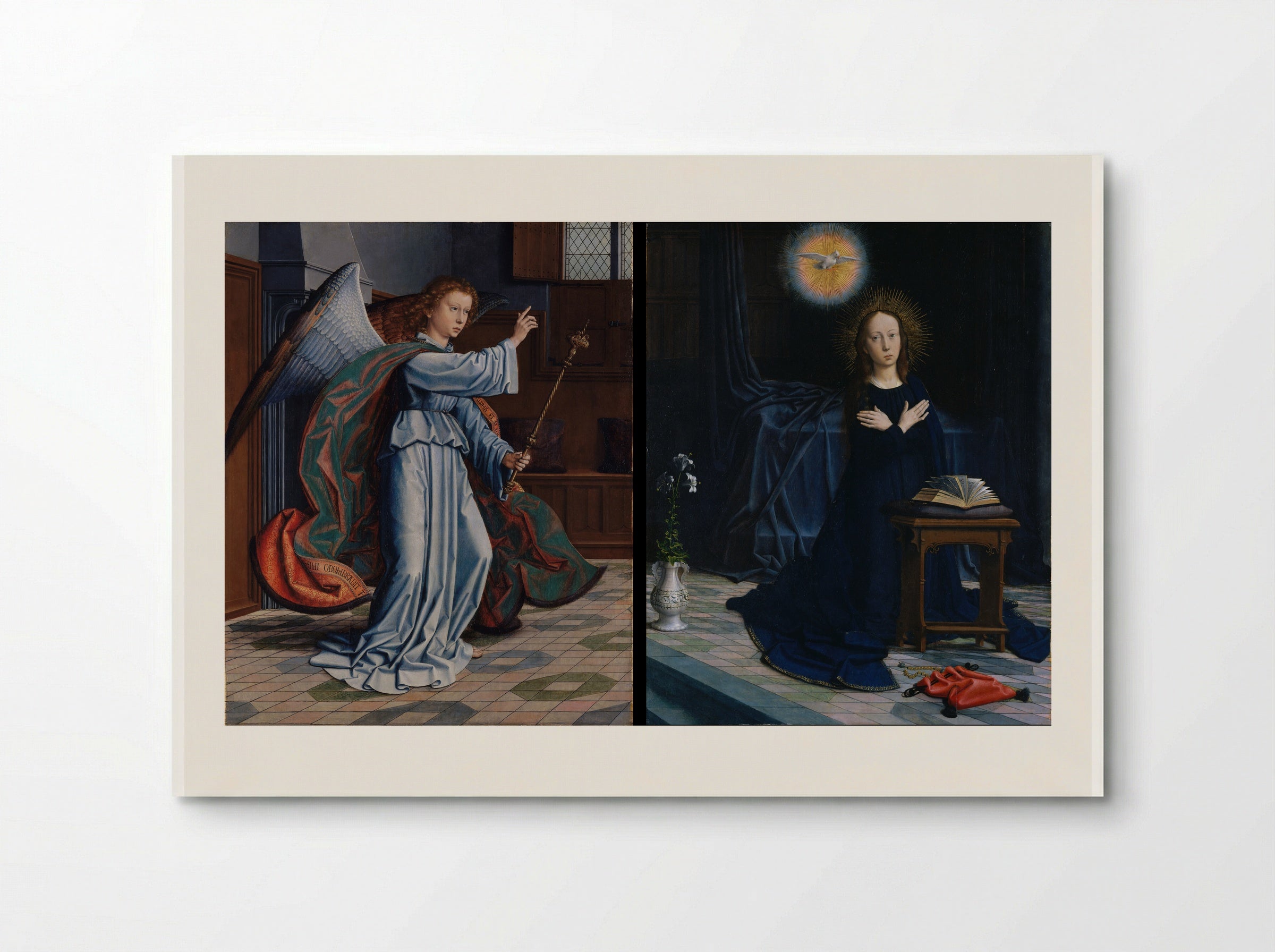 The Virgin of the Annunciation - Gerard David - Poster