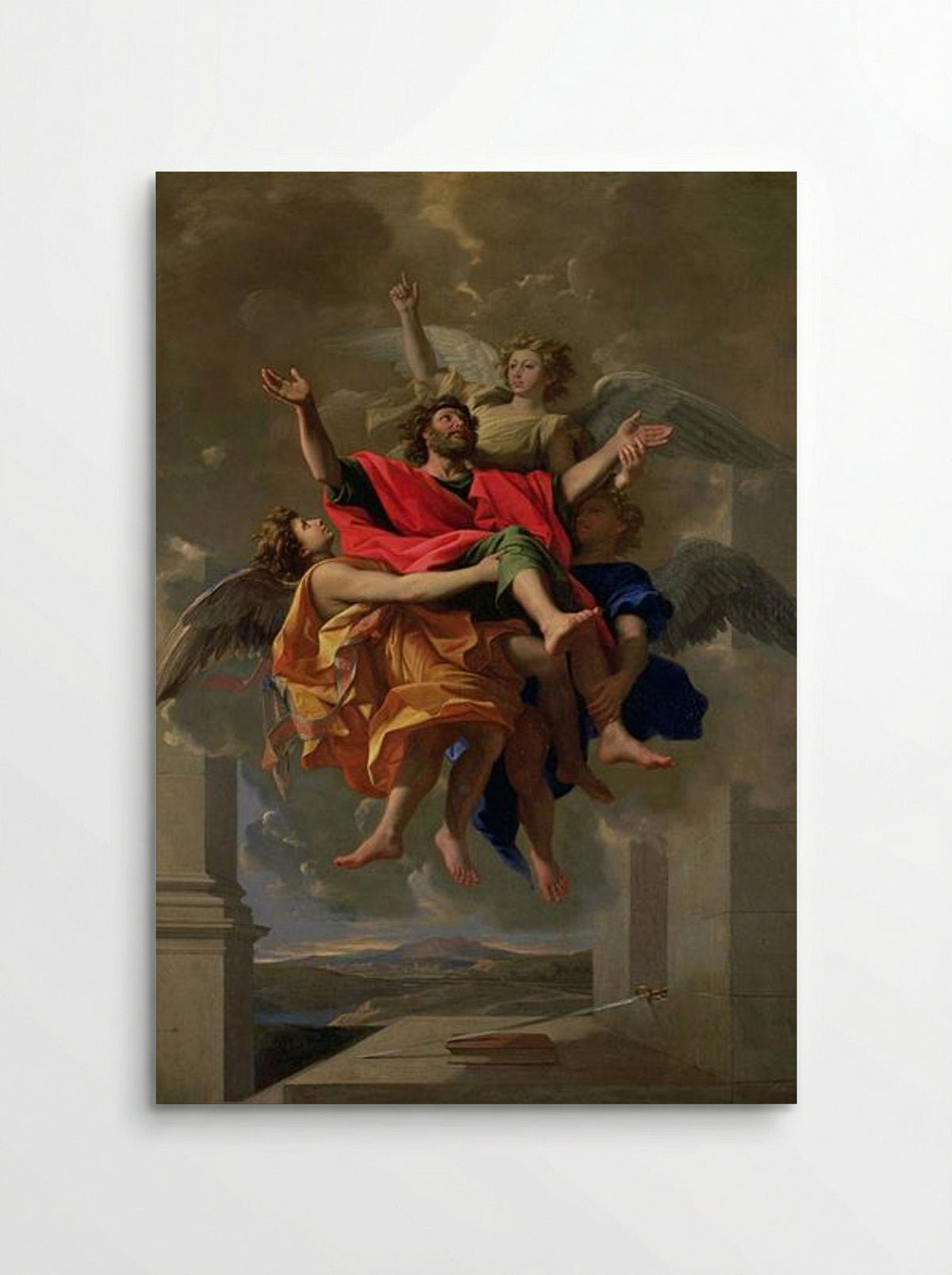 The Vision of Saint Paul - Nicolas Poussin - Poster