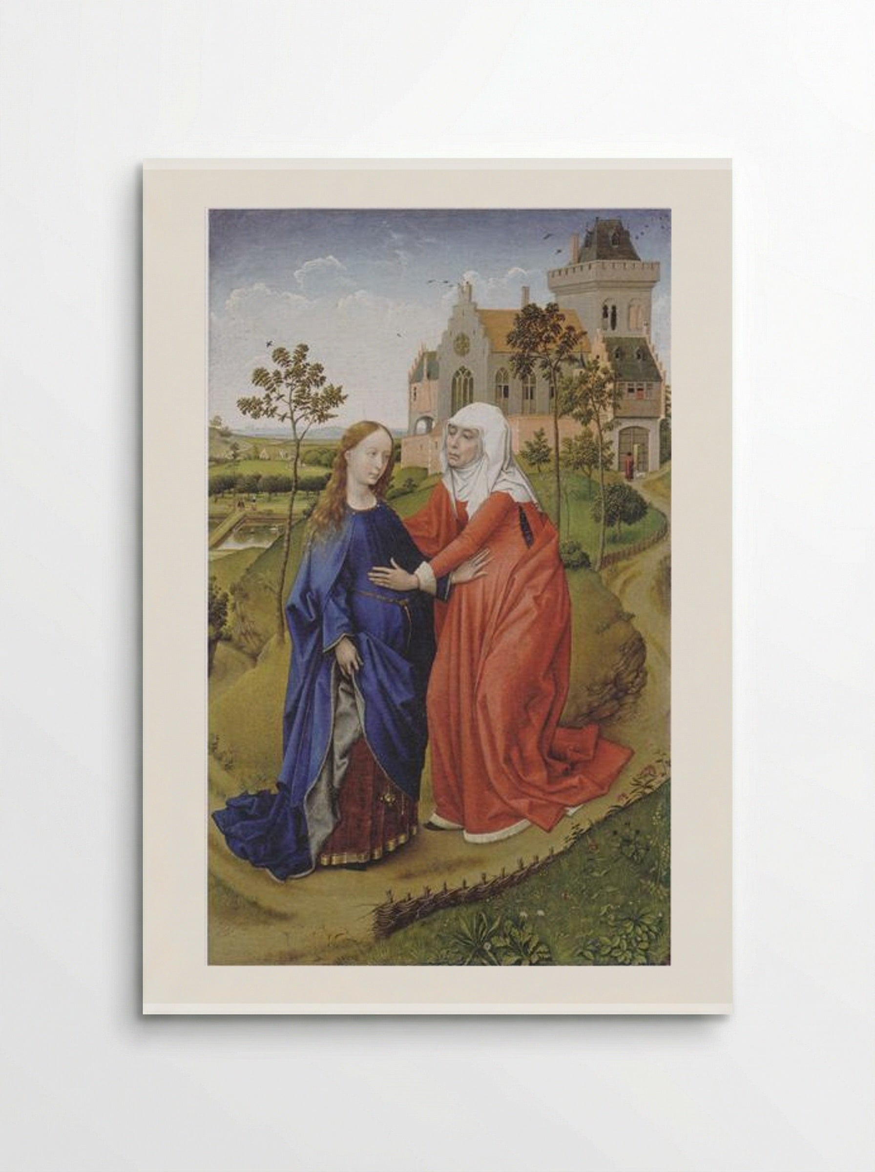 The Visitation - Rogier van der Weyden - Poster