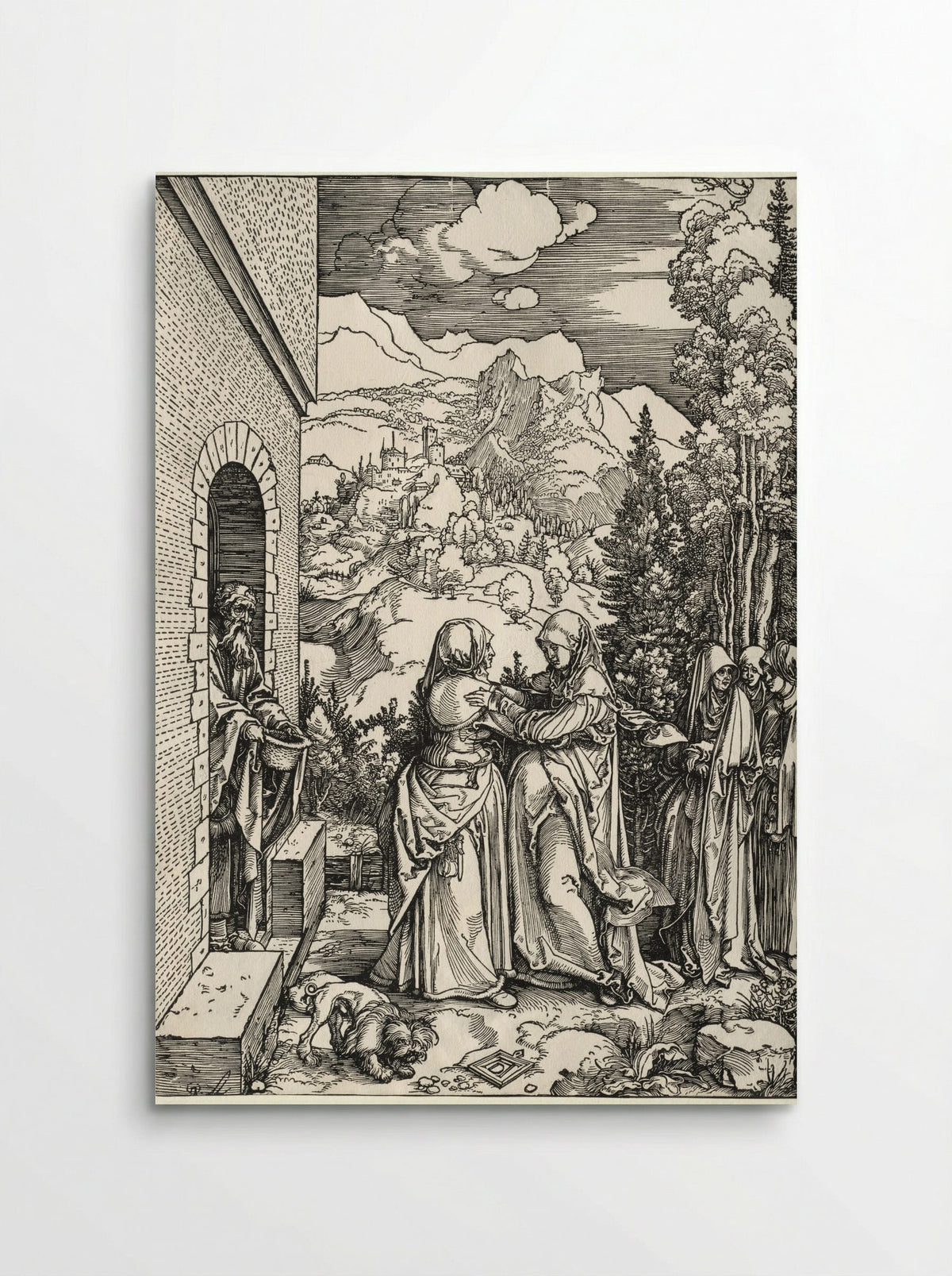 The Visitation - Albrecht Dürer - Poster
