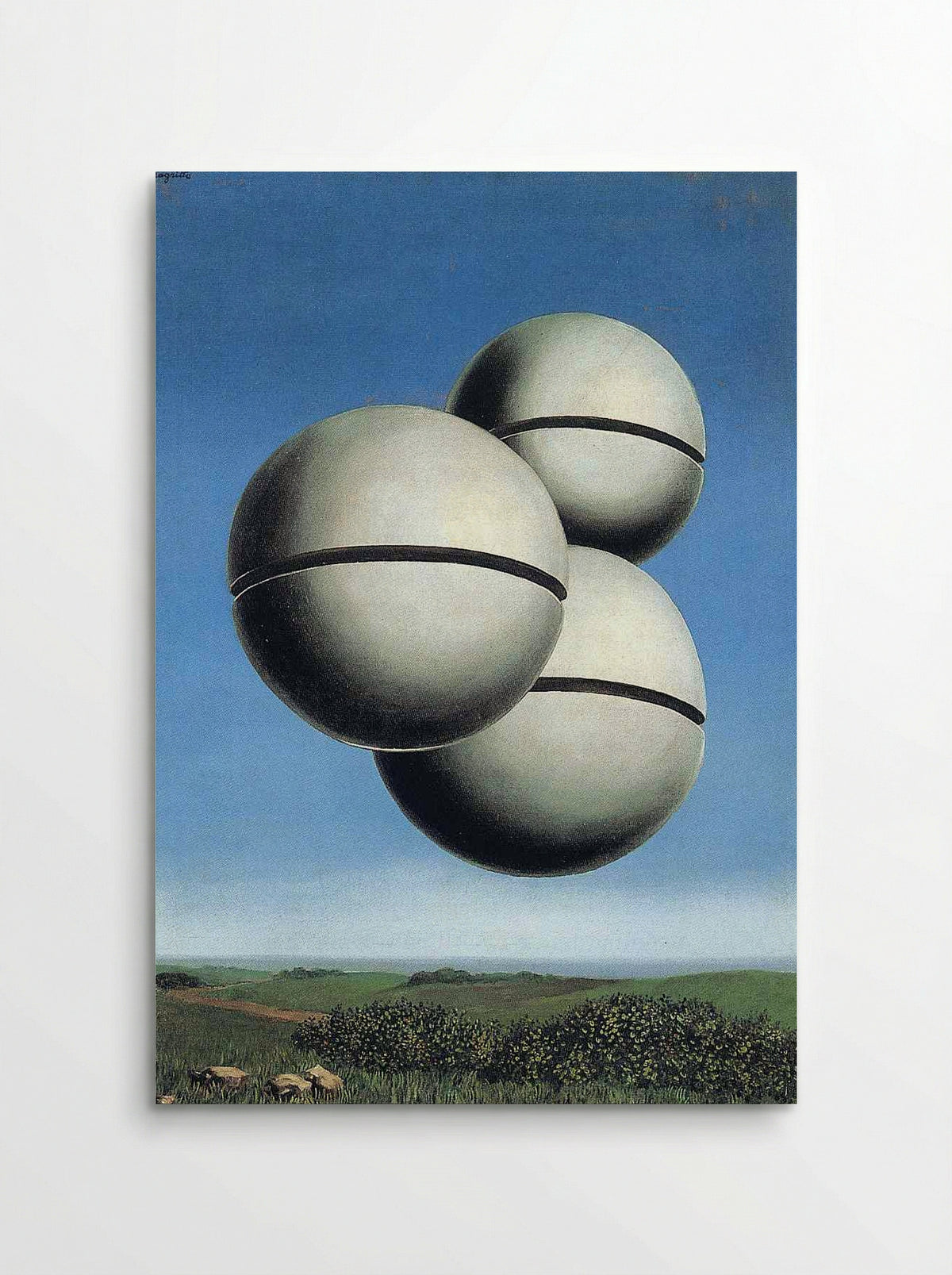The Voice of Space - René Magritte - Poster
