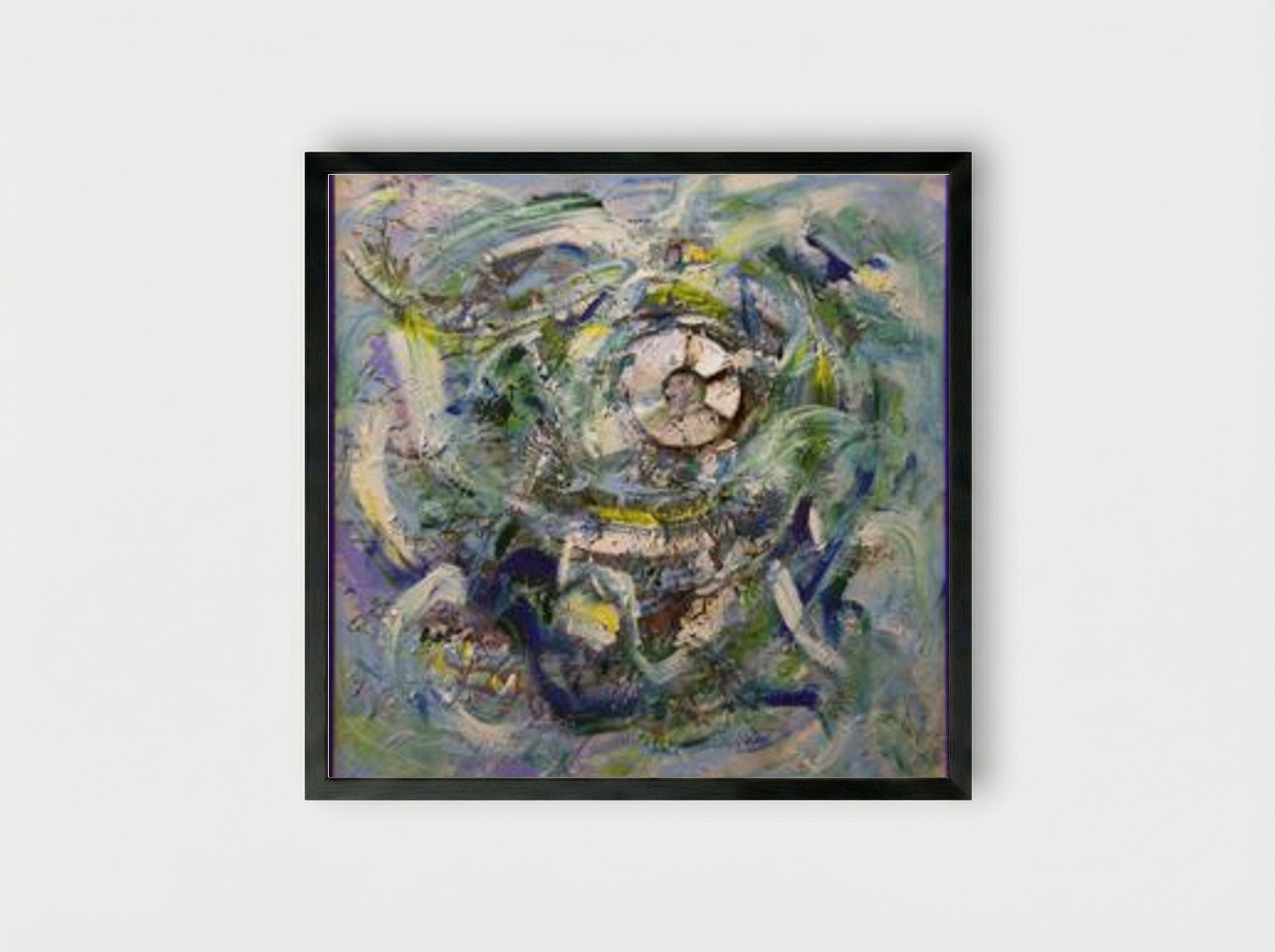 The Vortex - Romul Nutiu - Framed Print Black