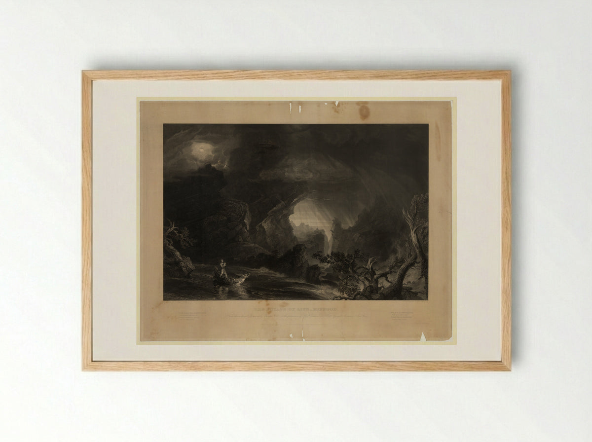 The Voyage of Life: Manhood - James Smillie - Framed Print Wood