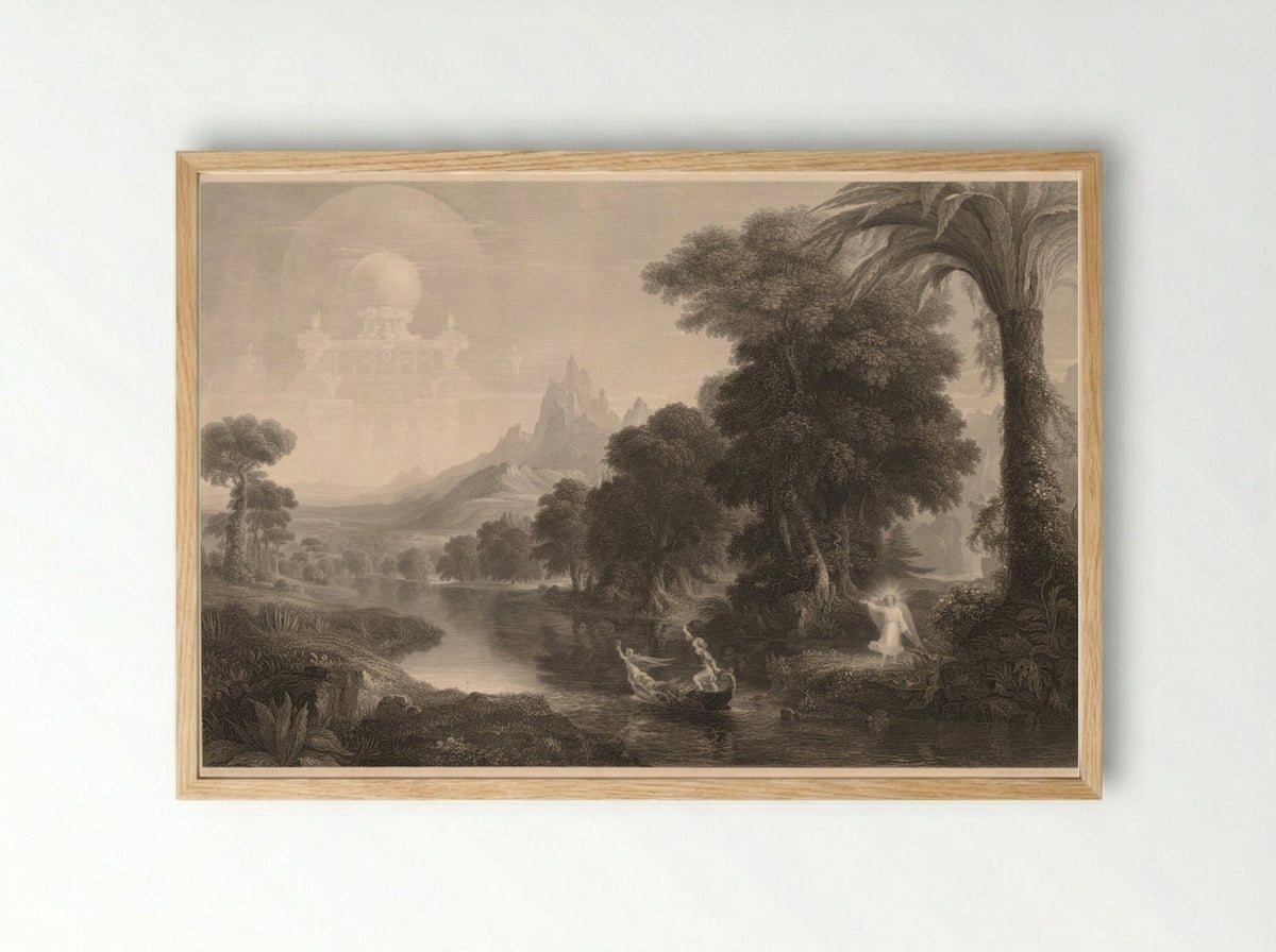 The Voyage of Life: Youth - James Smillie - Framed Print Wood