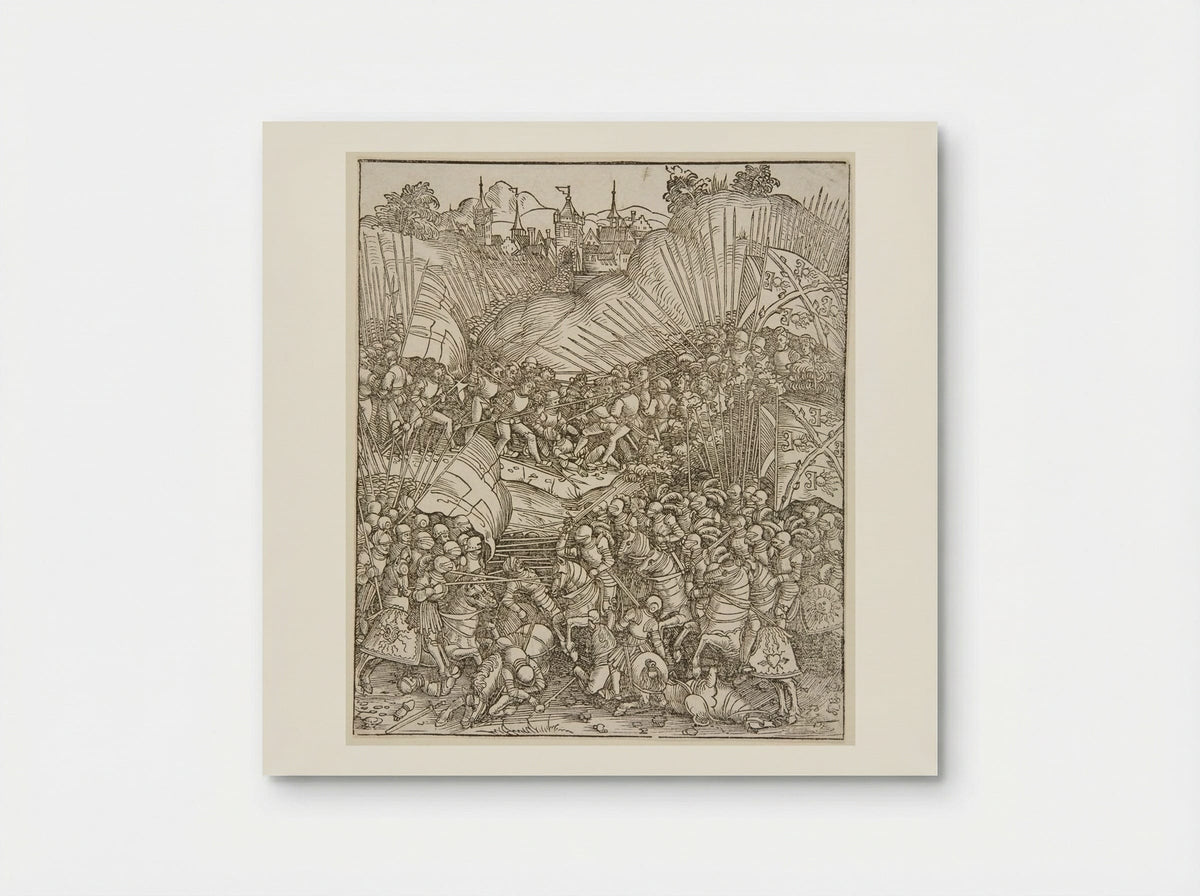 The War with Liège - Wolf Traut - Poster