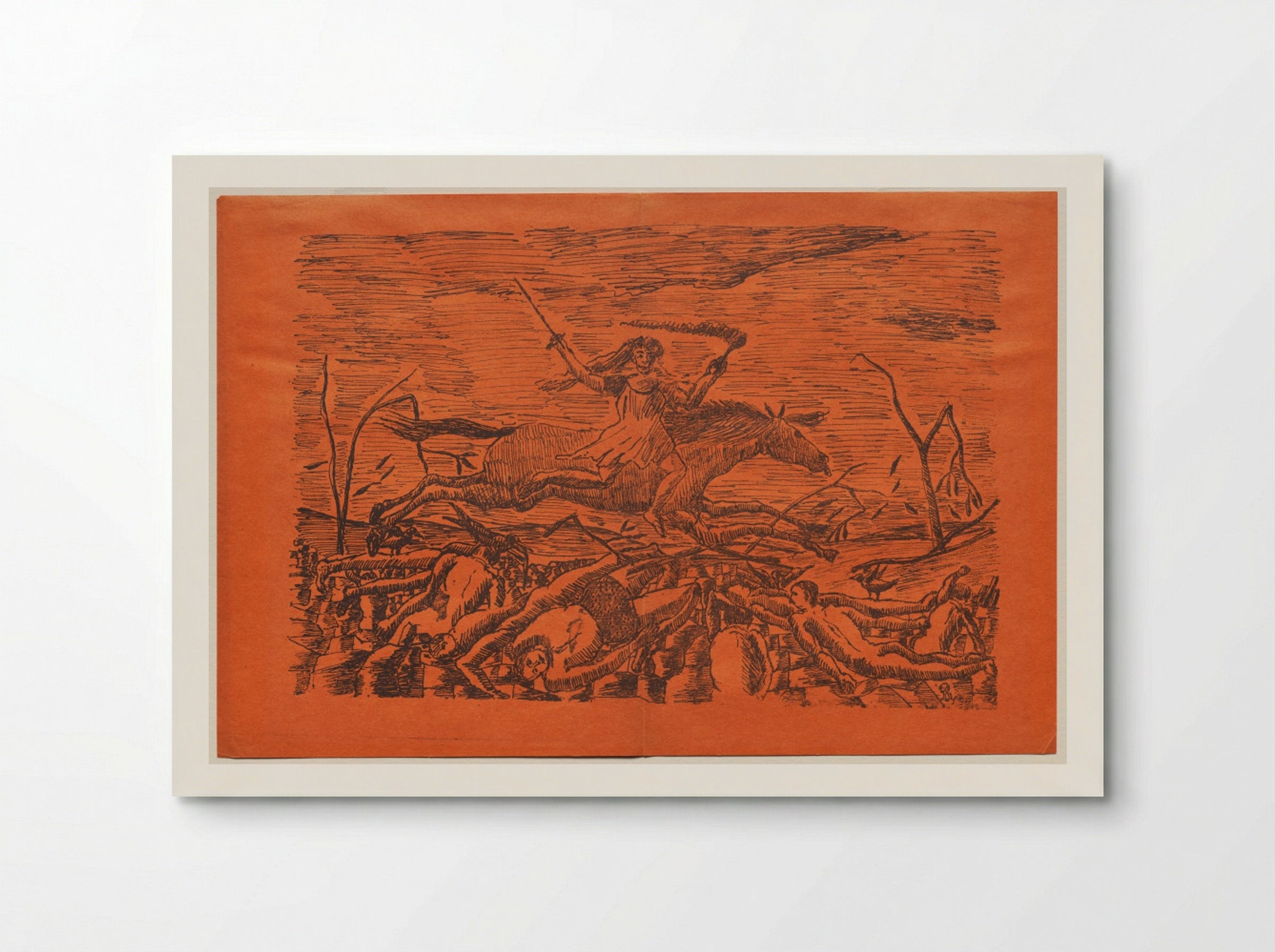 The War - Henri Rousseau - Poster