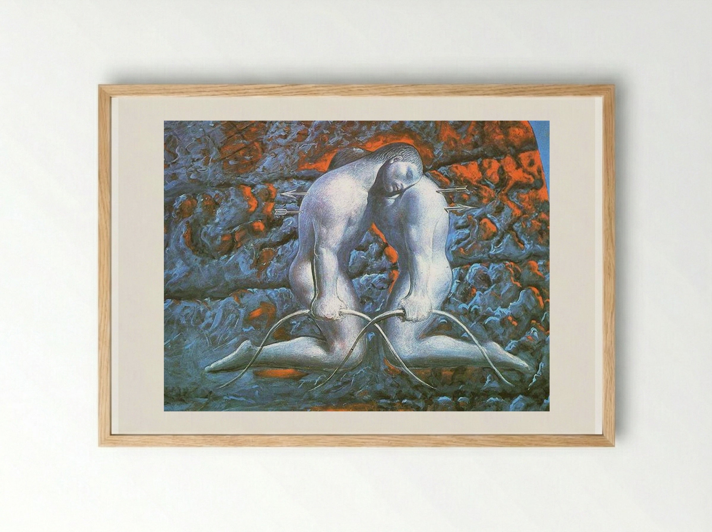 The Warriors - Sabin Balasa - Framed Print Wood