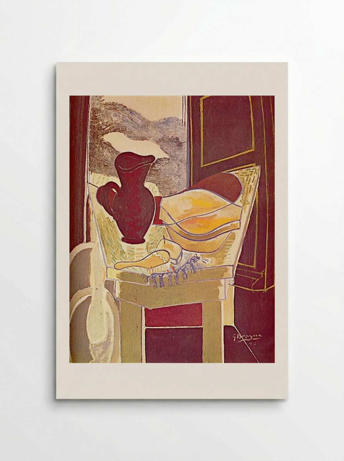 The Wash Stand - Georges Braque - Poster