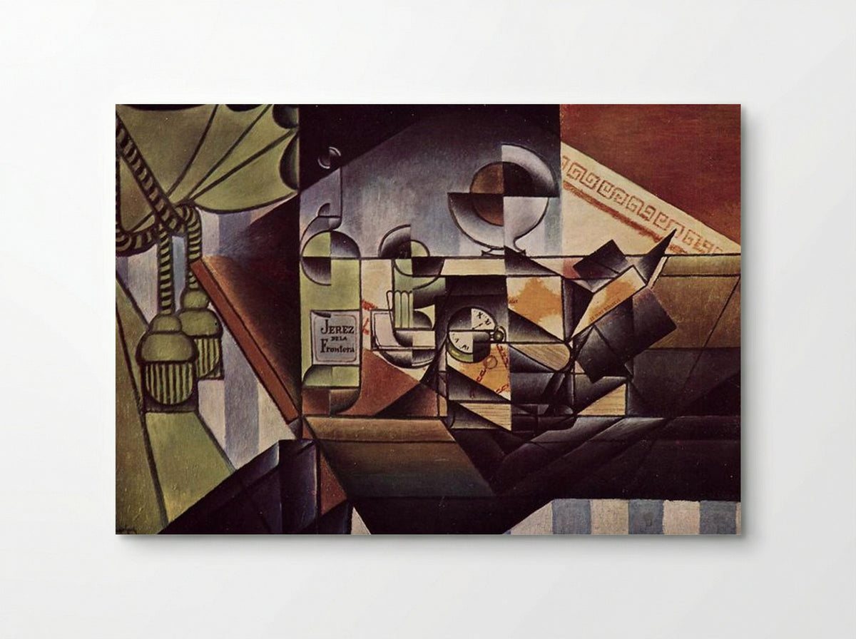 The Watch (The Sherry Bottle) - Juan Gris - Poster