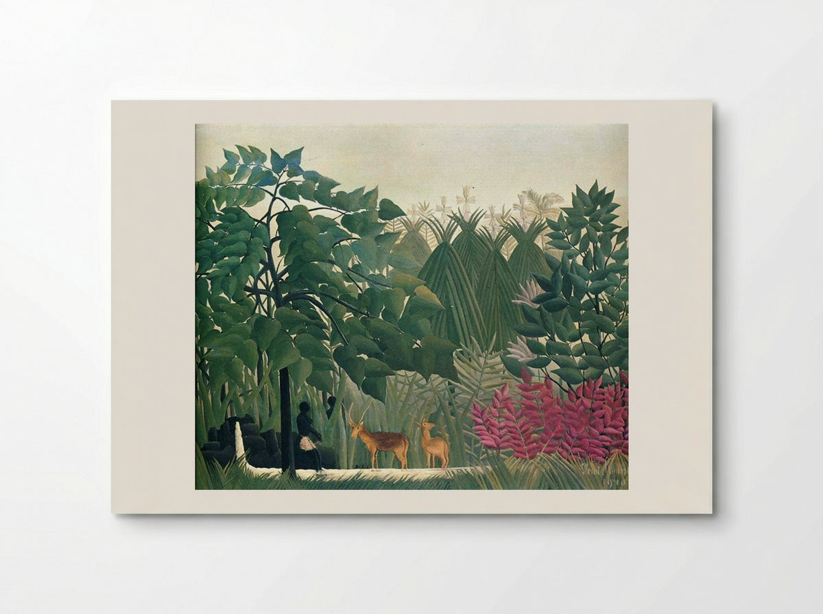 The Waterfall - Henri Rousseau - Poster