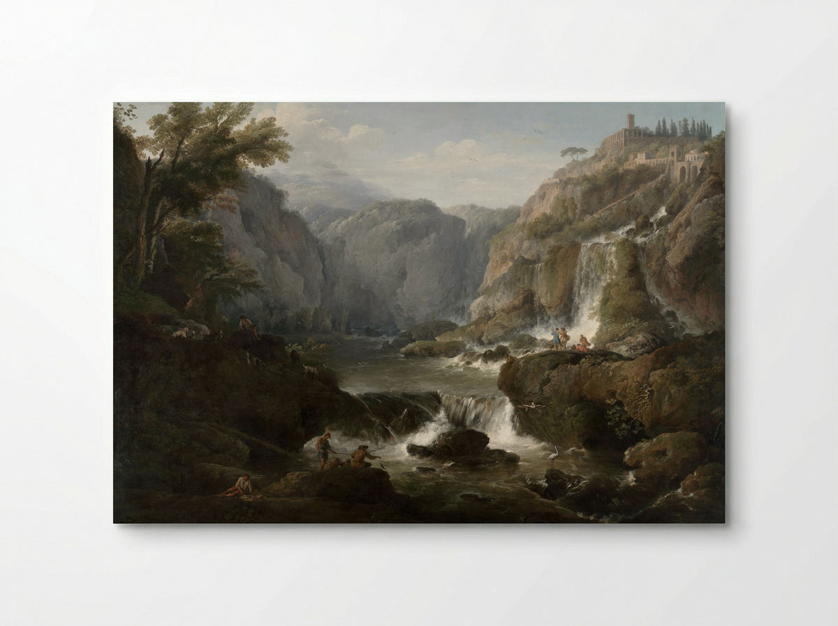 The Waterfalls at Tivoli - Claude-Joseph Vernet - Poster