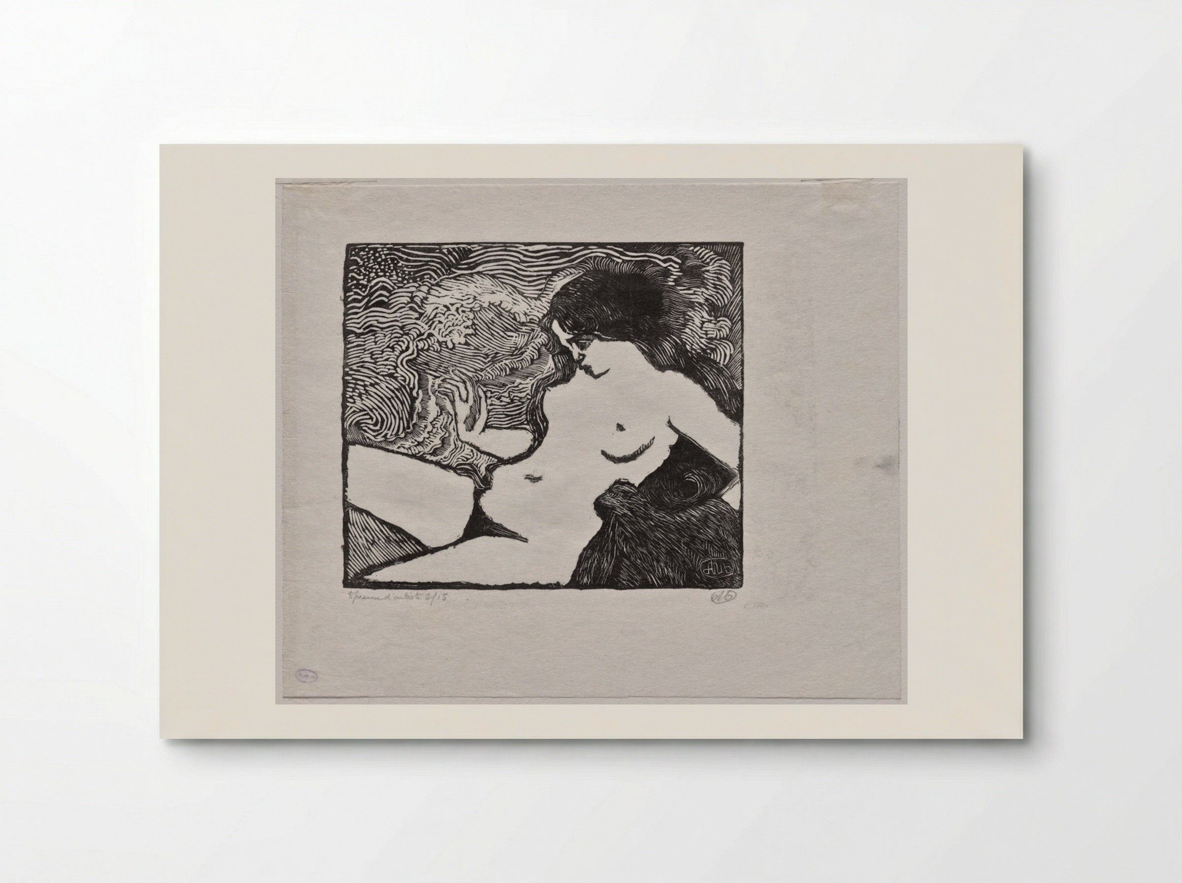 The Wave - Aristide Maillol - Poster