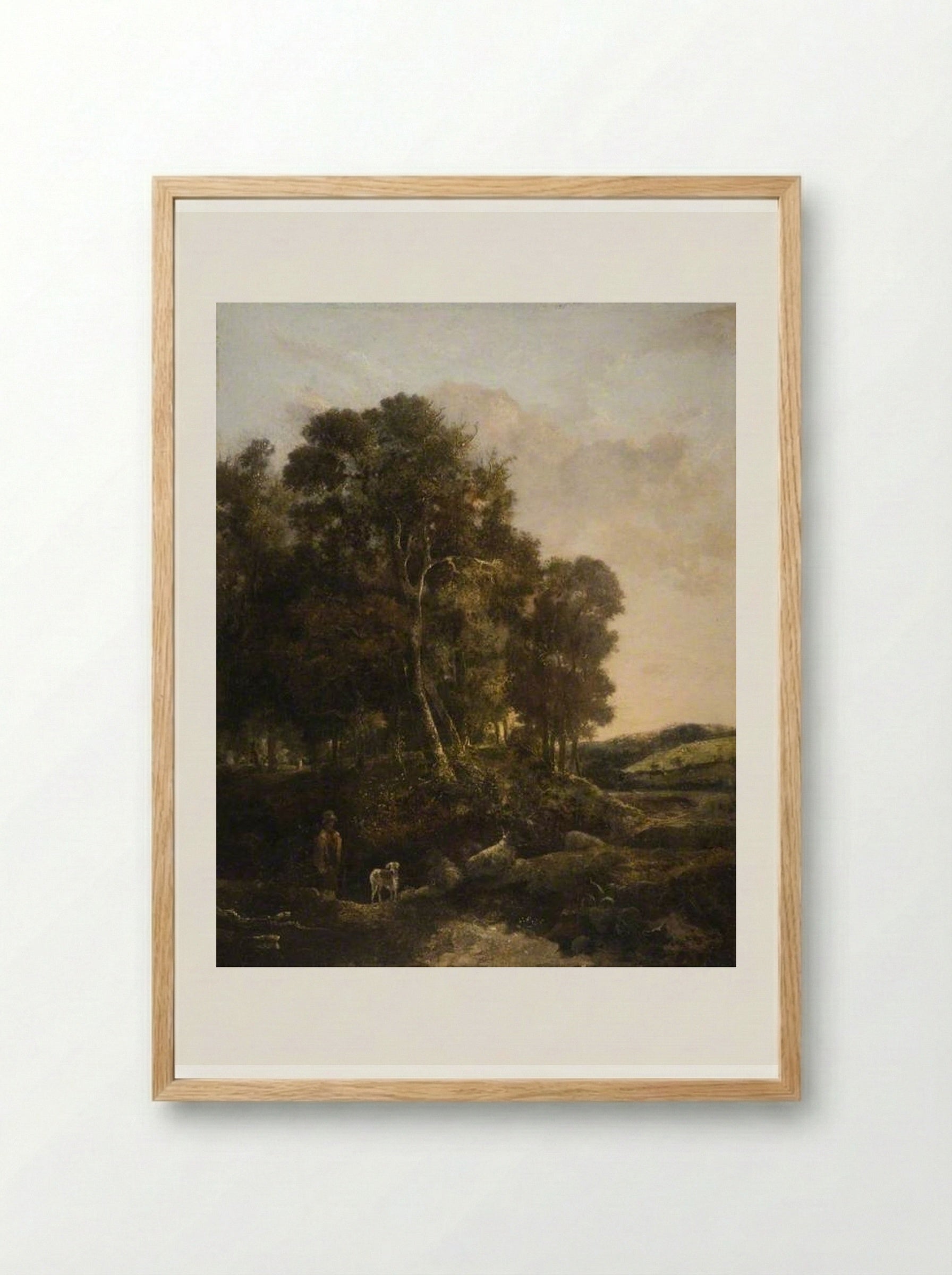 The Way through the Wood - John Crome - Framed Print Wood