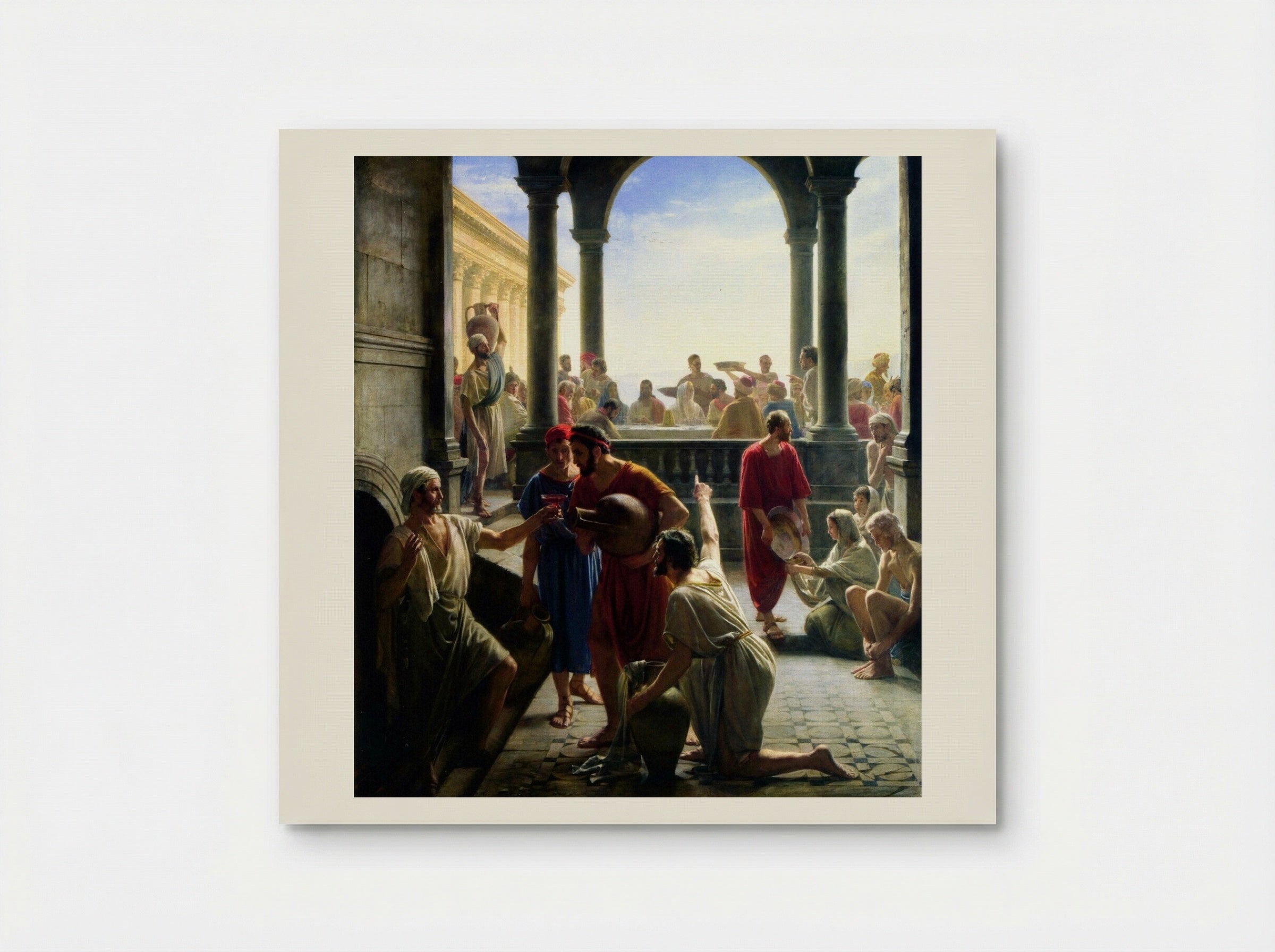 The Wedding at Cana - Carl Bloch - Poster
