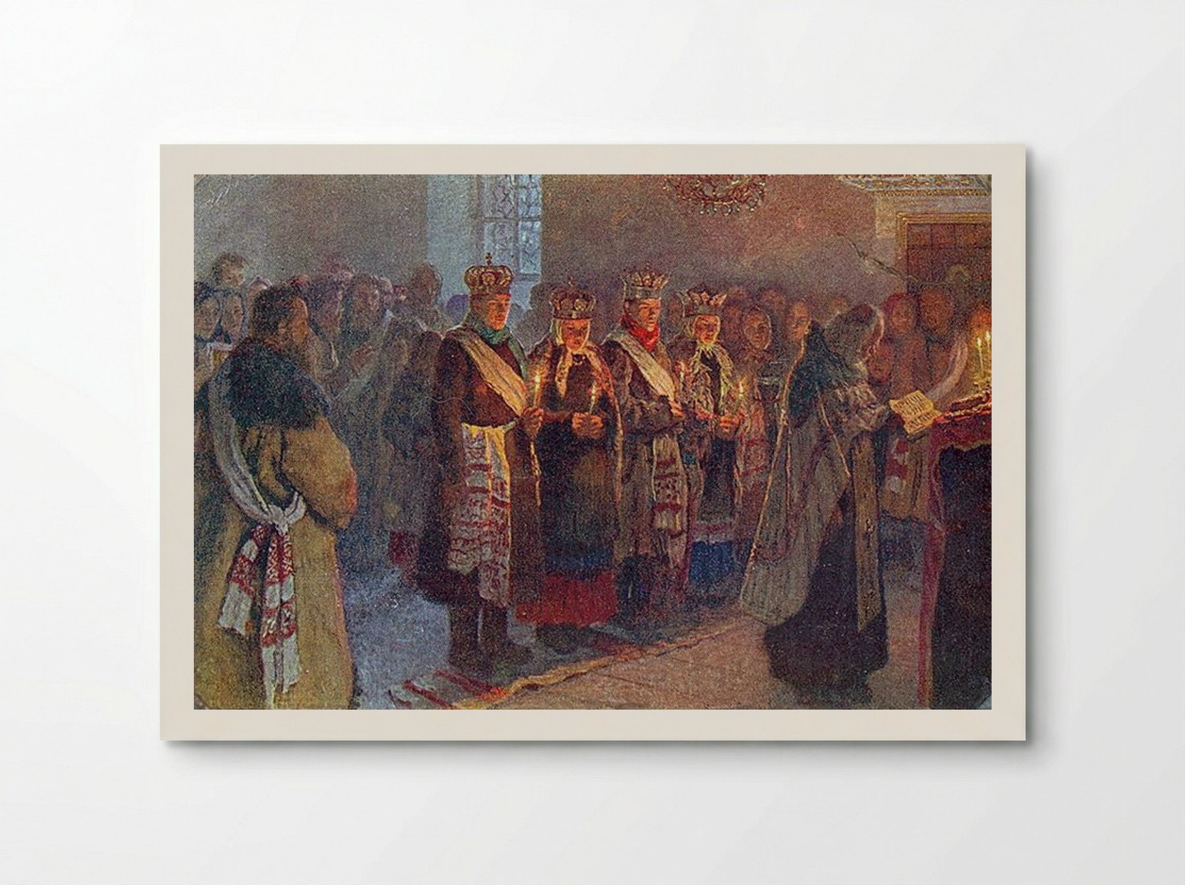 The Wedding - Nikolay Bogdanov-Belsky - Poster