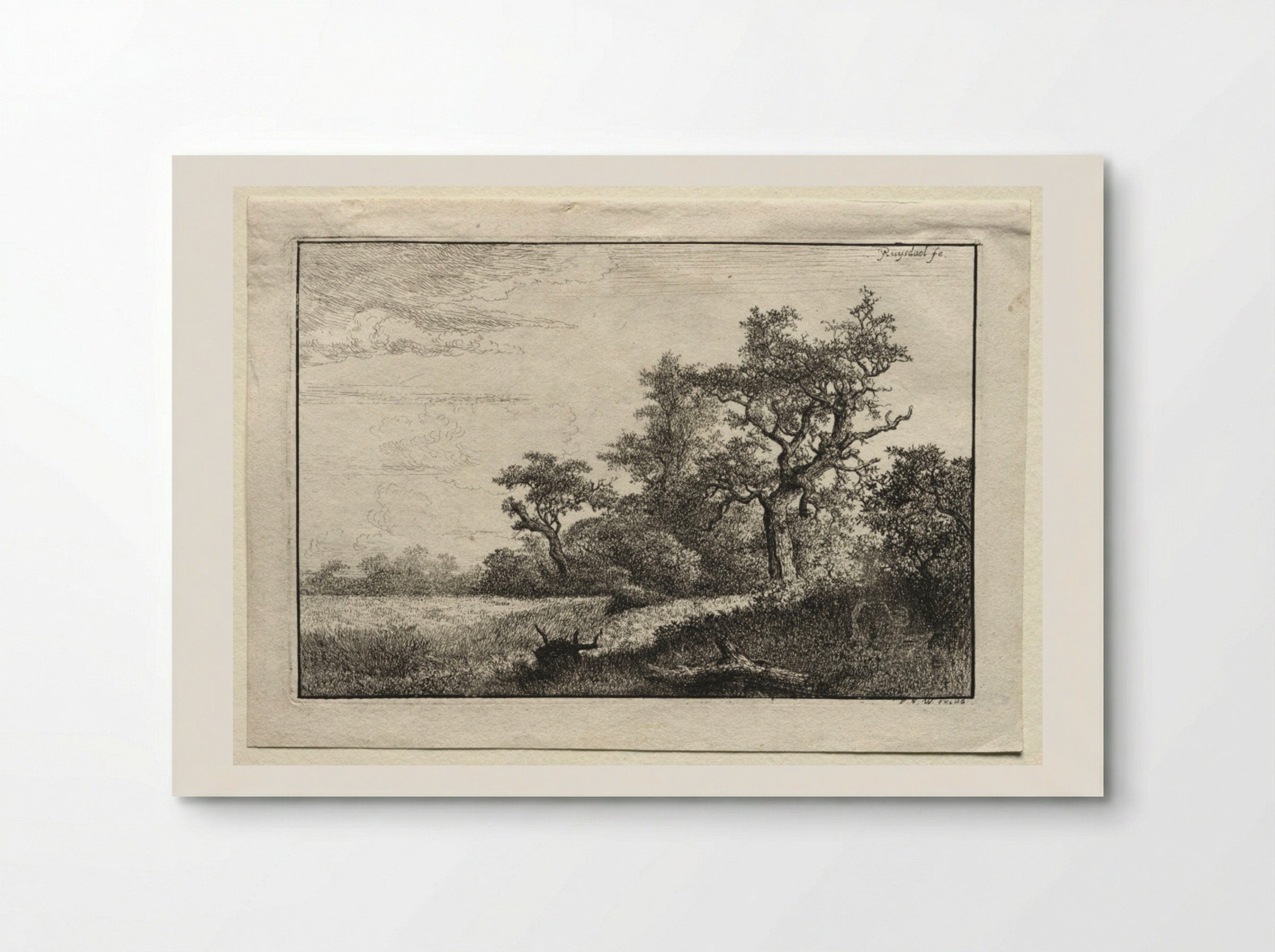 The Wheat Field - Jacob van Ruisdael - Poster