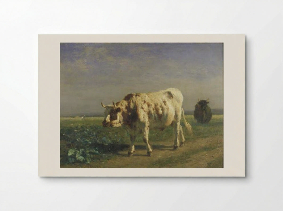 The White Bull - Constant Troyon - Poster