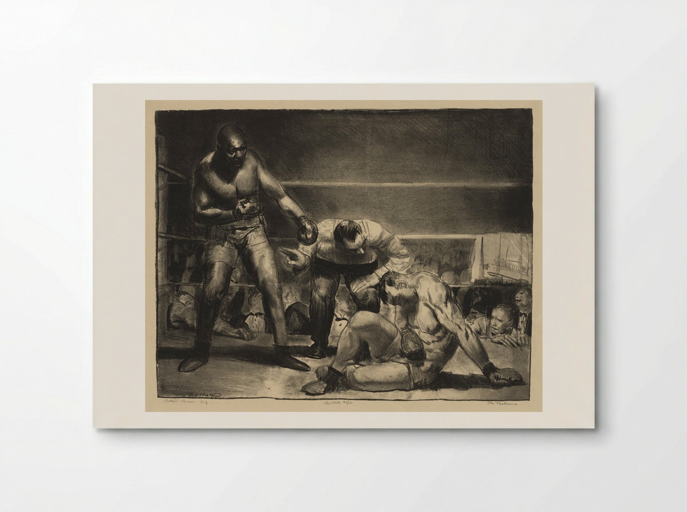The White Hope - George Bellows - Poster