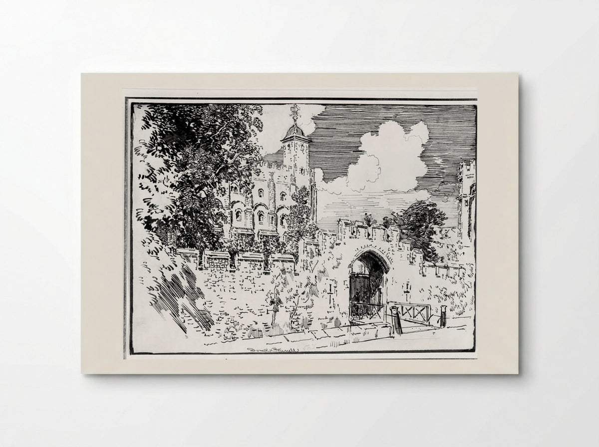 The White Tower - Joseph Pennell - Poster