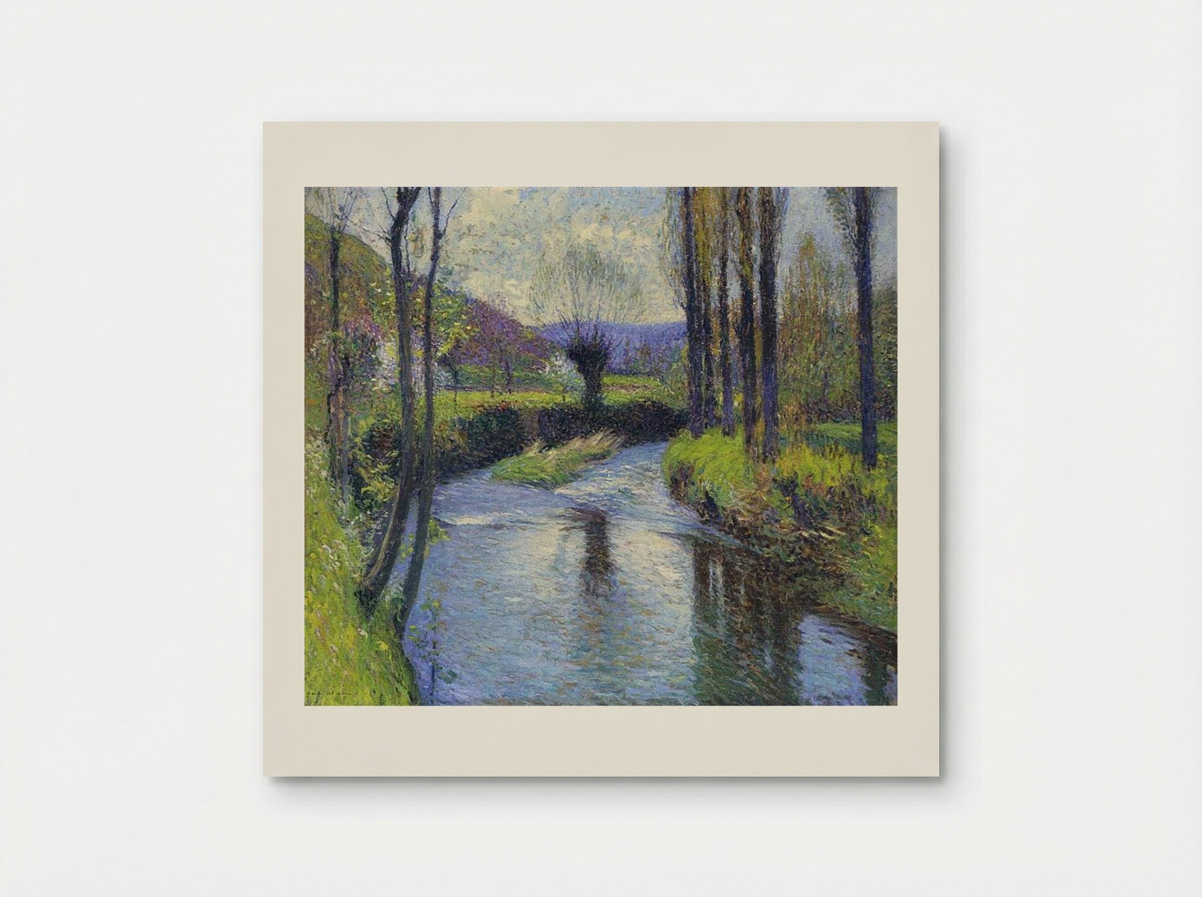 The Willow - Henri Martin - Poster