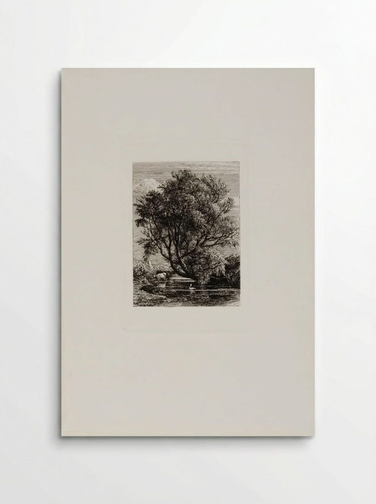 The Willow - Samuel Palmer - Poster