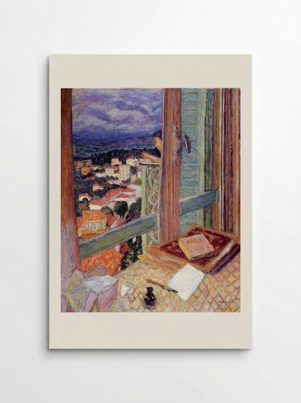 The Window - Pierre Bonnard - Poster