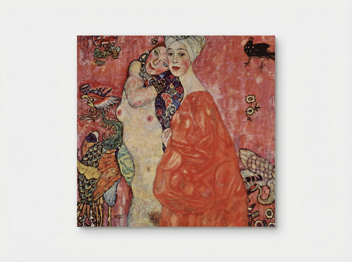The Women Friends - Gustav Klimt - Poster