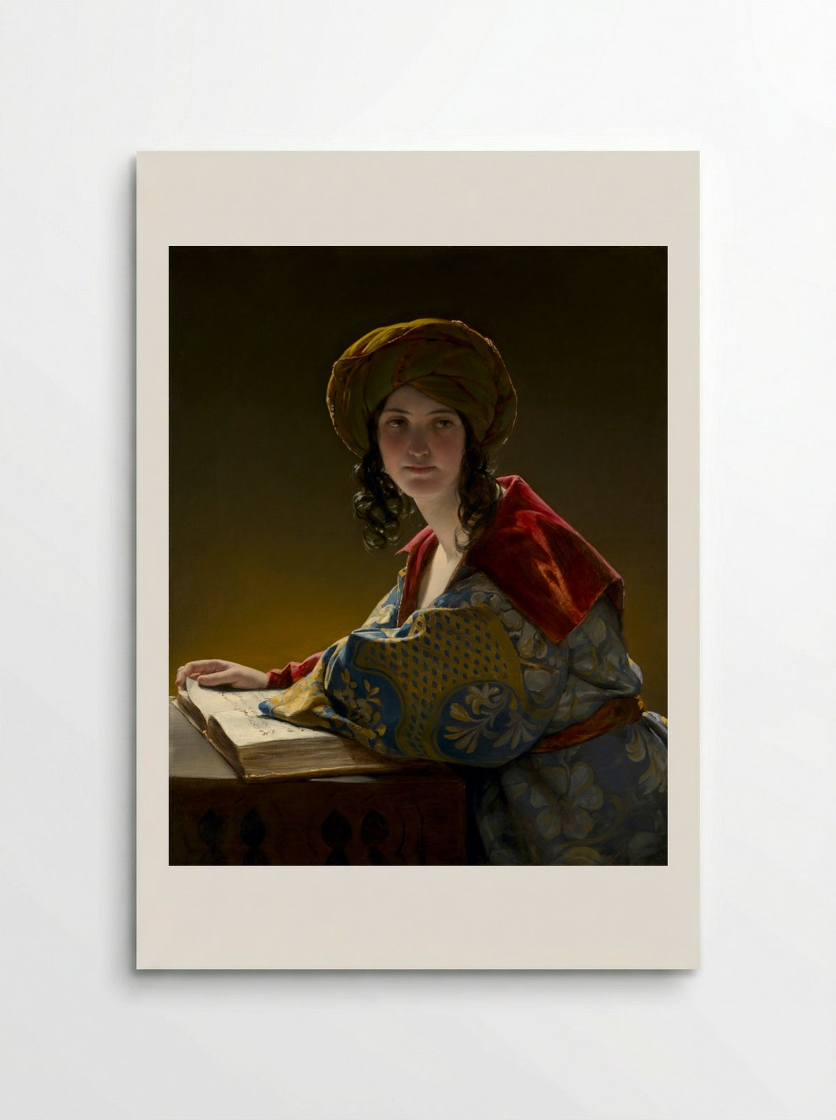 The Young Eastern Woman - Friedrich Amerling - Poster