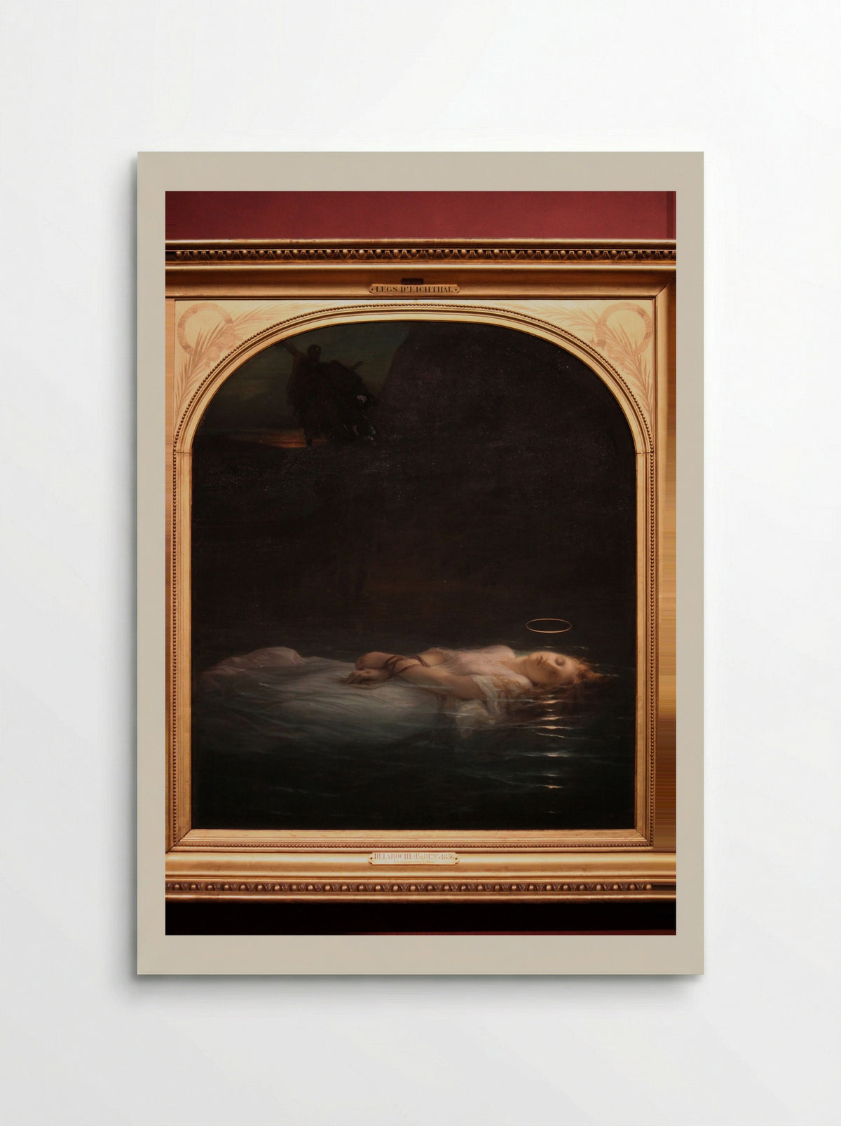 The Young Martyr - Paul Delaroche - Poster
