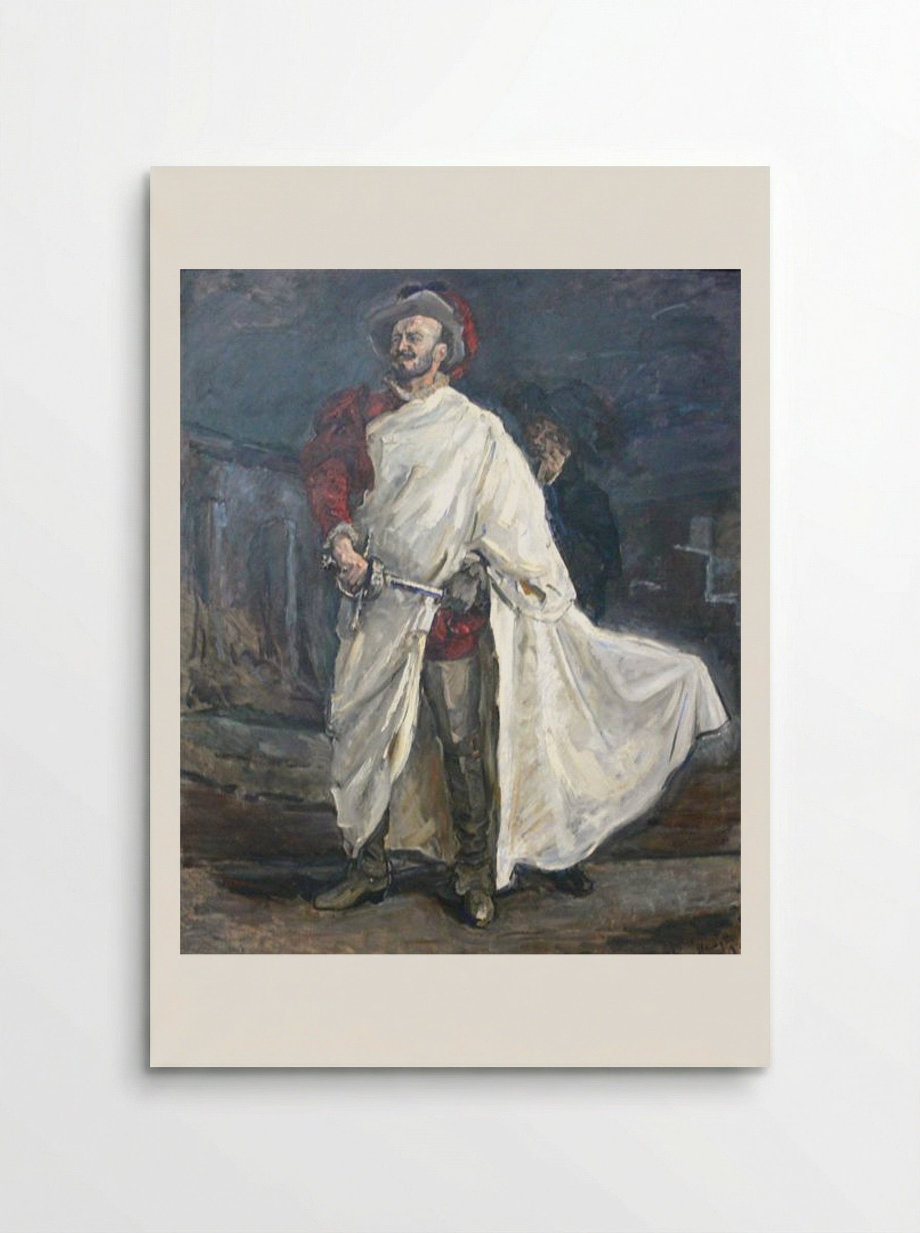 The singer Francisco d'Andrade as Don Giovanni in Mozart's opera - Max Slevogt - Poster