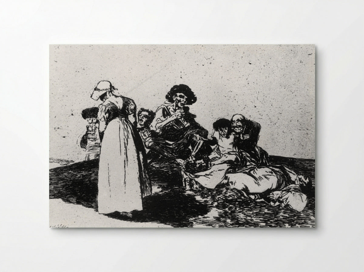 The worst is to beg - Francisco Goya - Poster