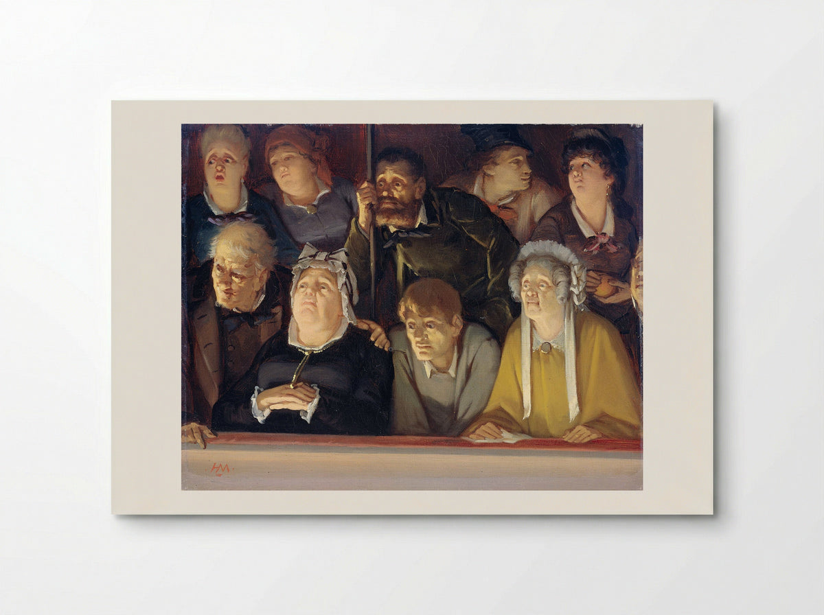 Theaterpubliek - Hippolyte Michaud - Poster