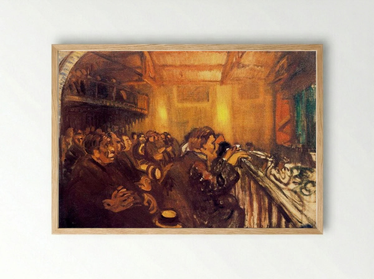Theatre in Martigues - Raoul Dufy - Framed Print Wood