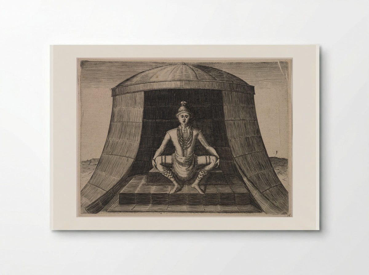 Their Idol Kiwasa - Theodor de Bry - Poster