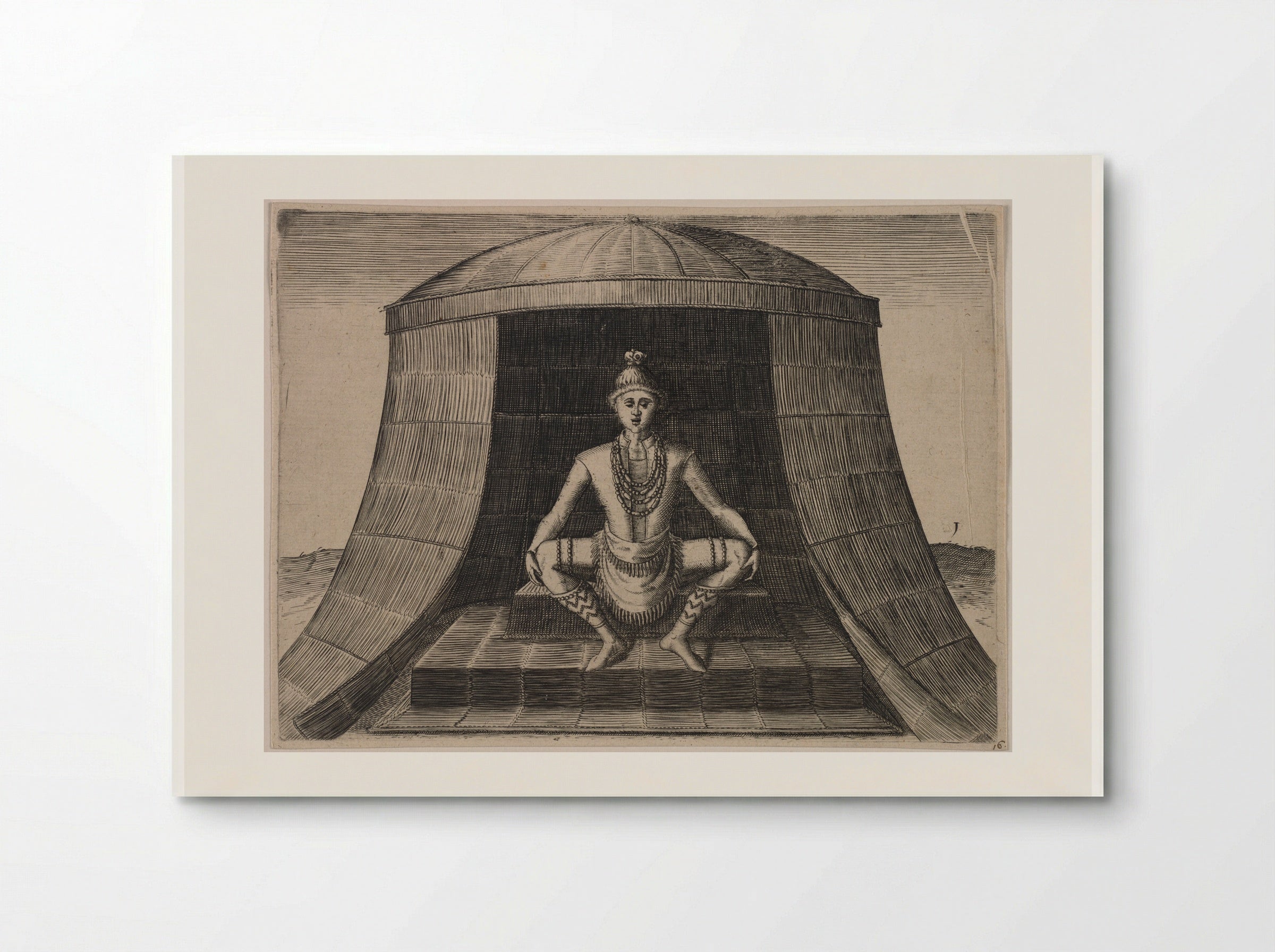 Their Idol Kiwasa - Theodor de Bry - Poster