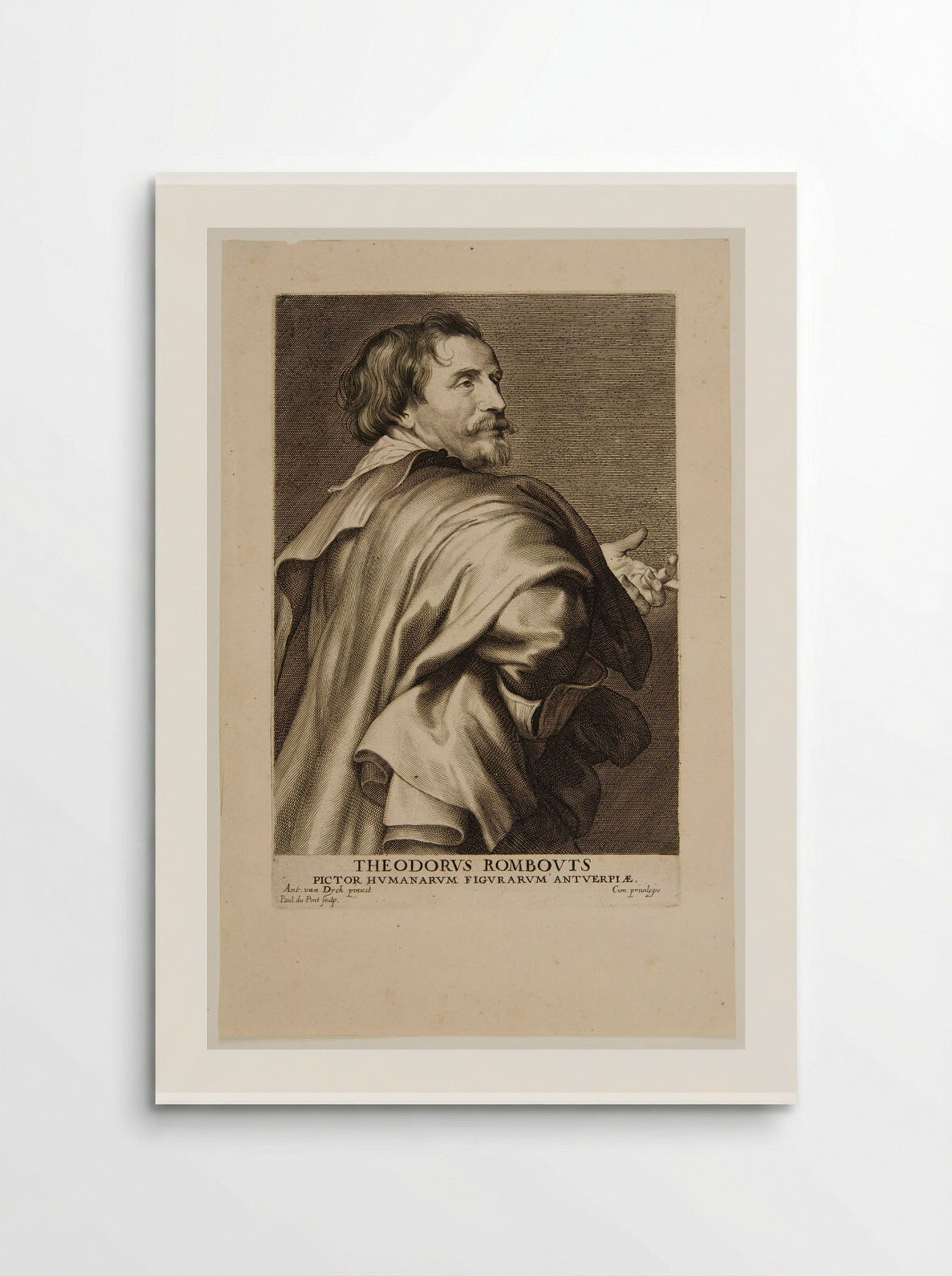 Theodor Rombouts - Paulus Pontius - Poster