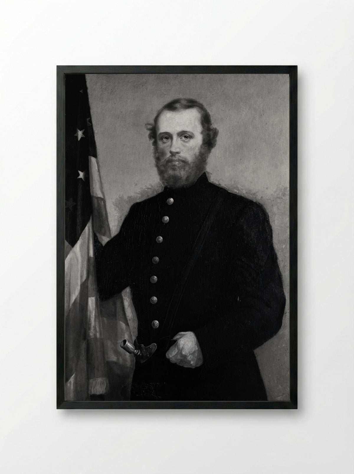Theodore Parkman - Joseph Alexander Ames - Framed Print Black
