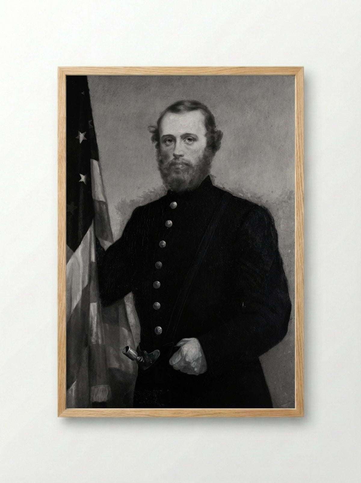 Theodore Parkman - Joseph Alexander Ames - Framed Print Wood